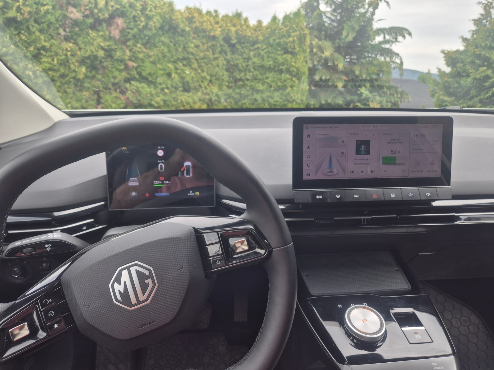 MG MG4 med Apple CarPlay