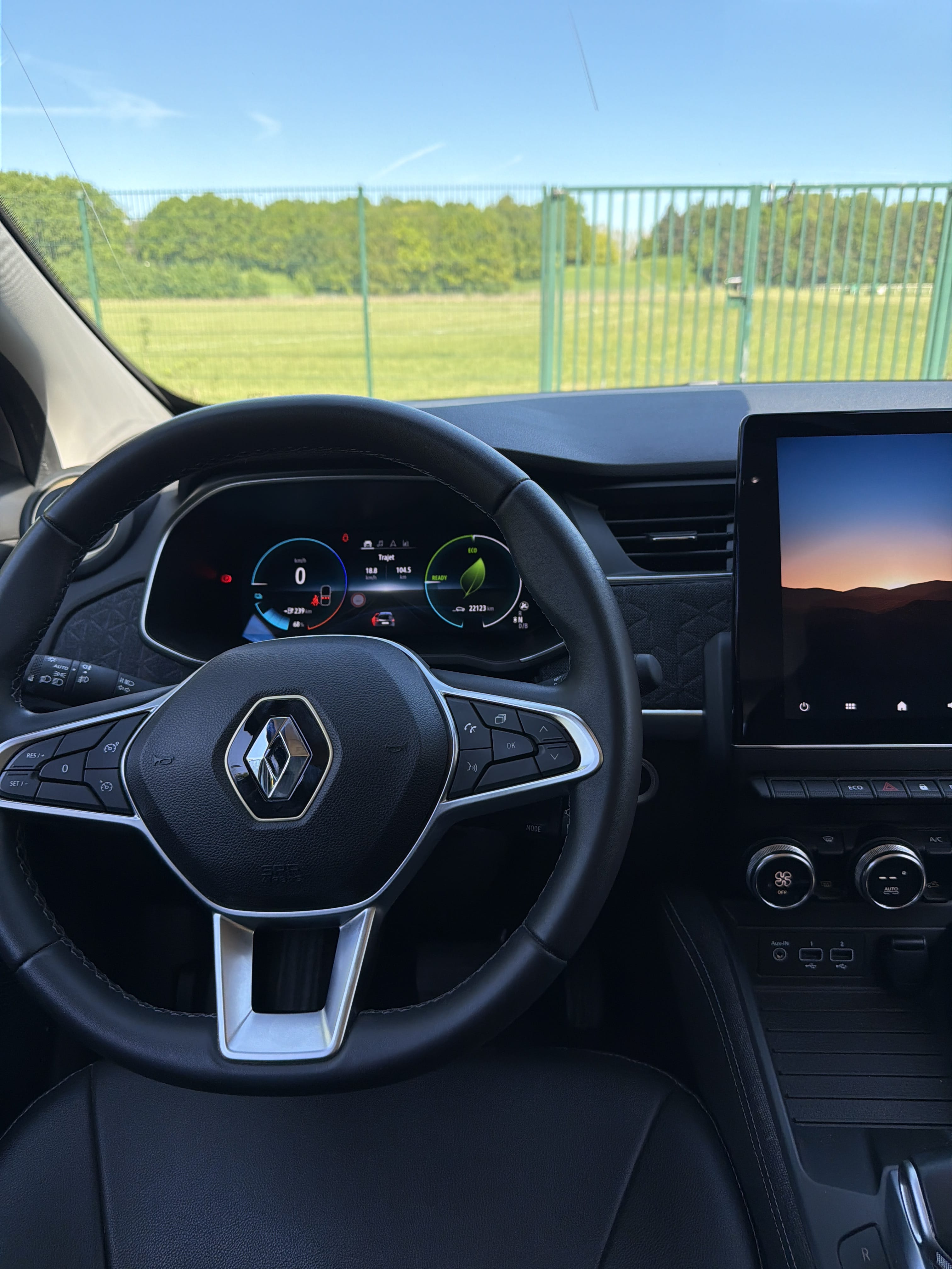Renault ZOE avec GPS
