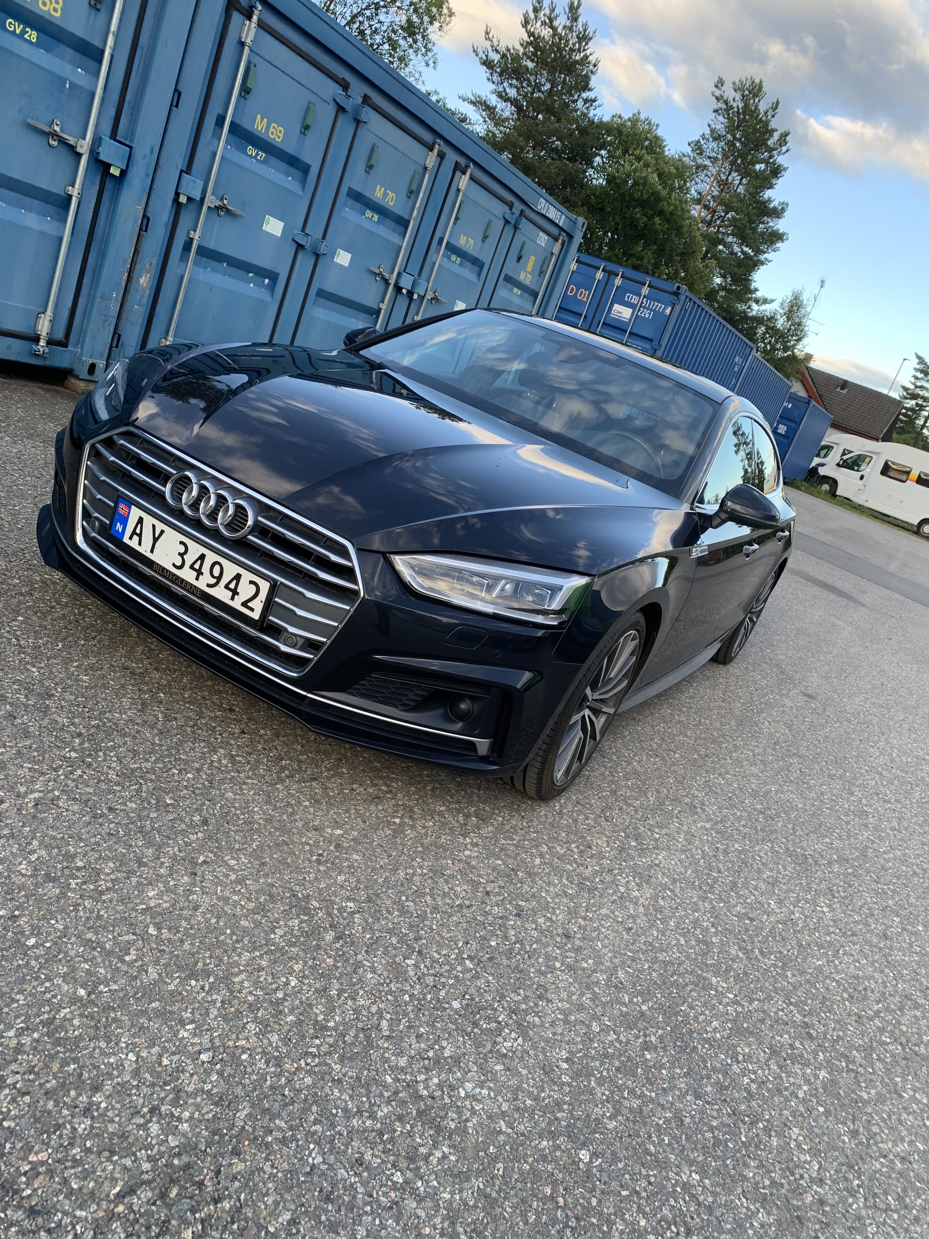 Audi A5 Sportback, 2017, Blyfri 95, automatic
