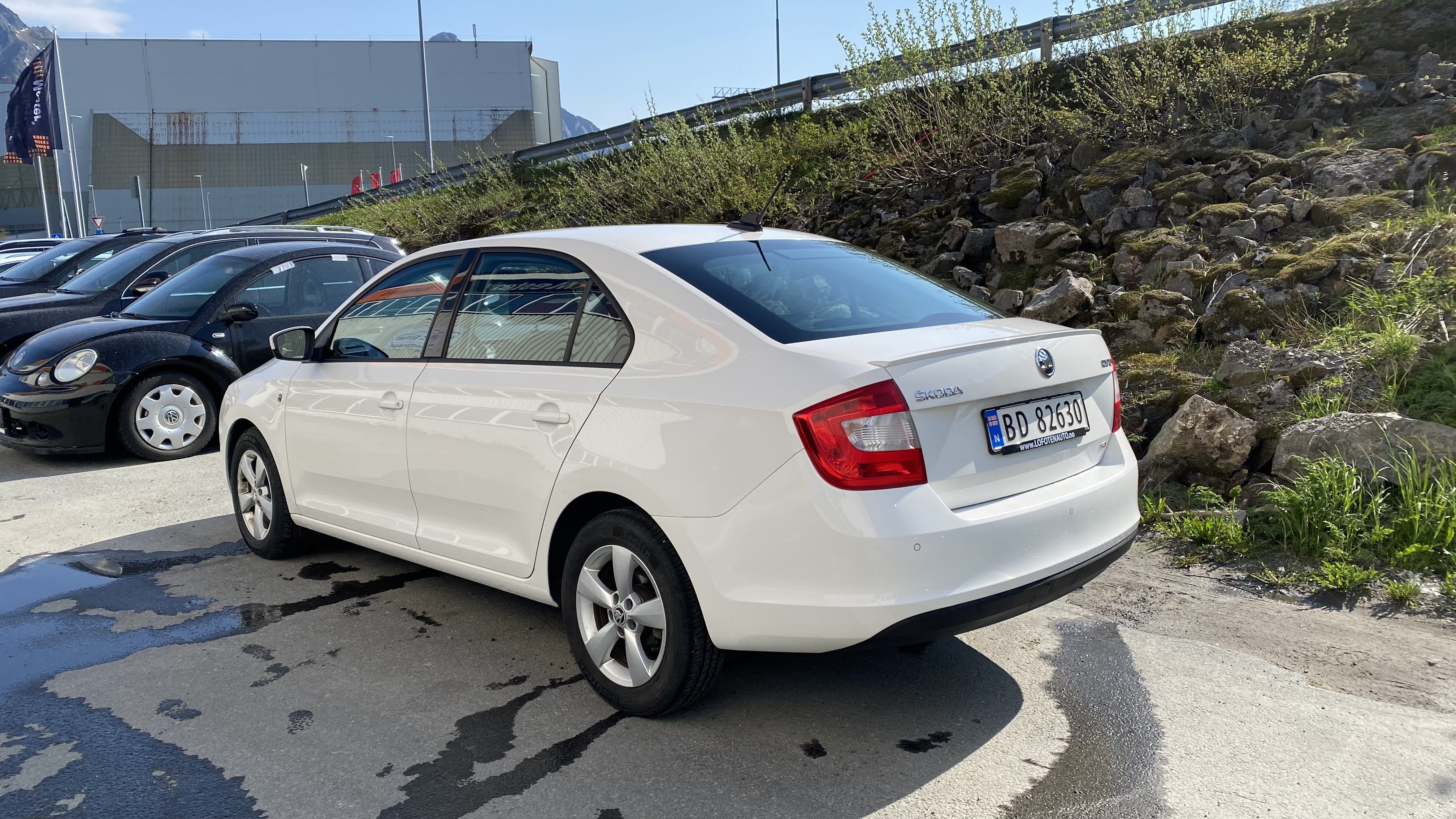 Skoda Rapid med Bluetooth audio