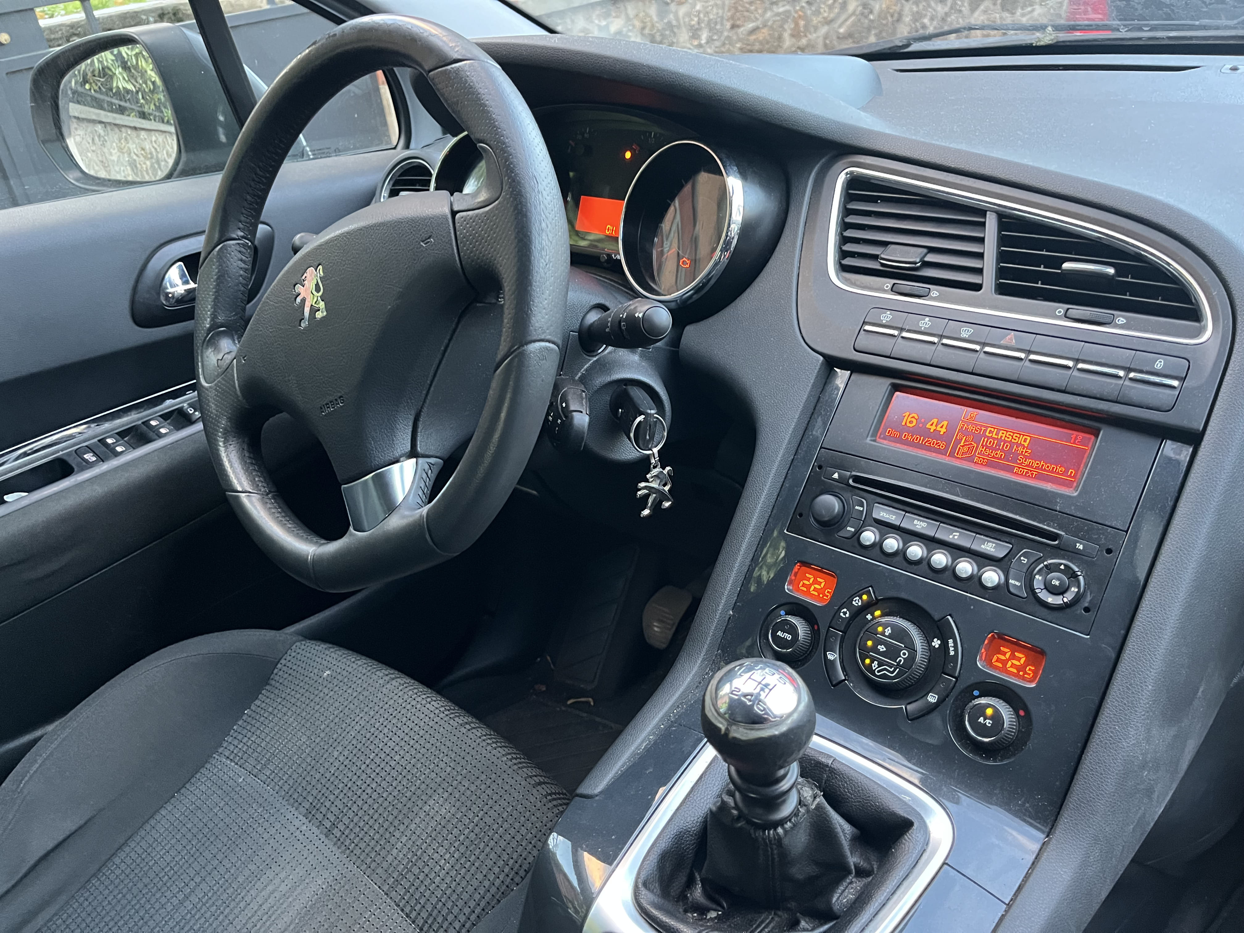 Peugeot 5008 avec Chaines