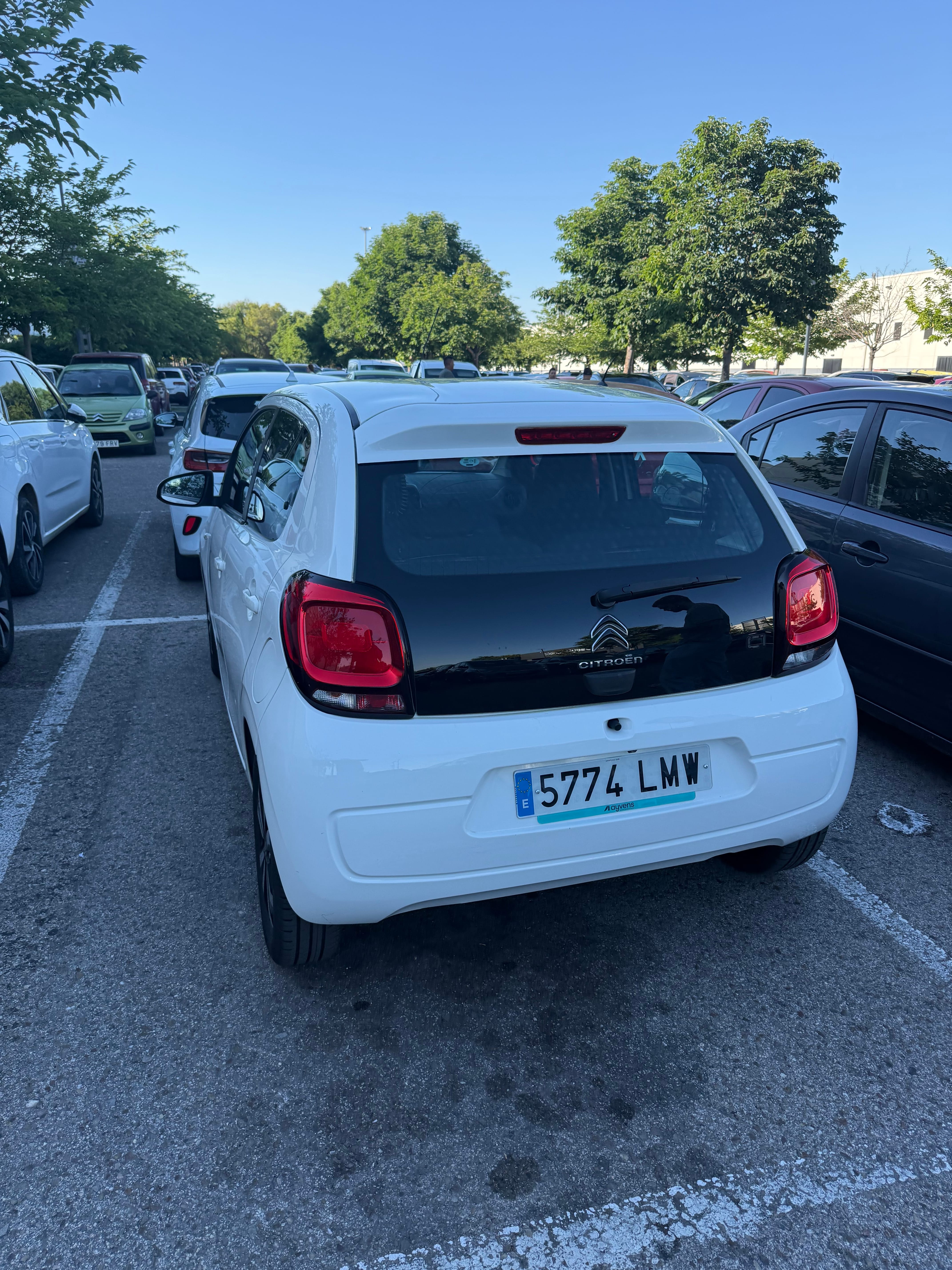 Citroen C1 med Ryggekamera