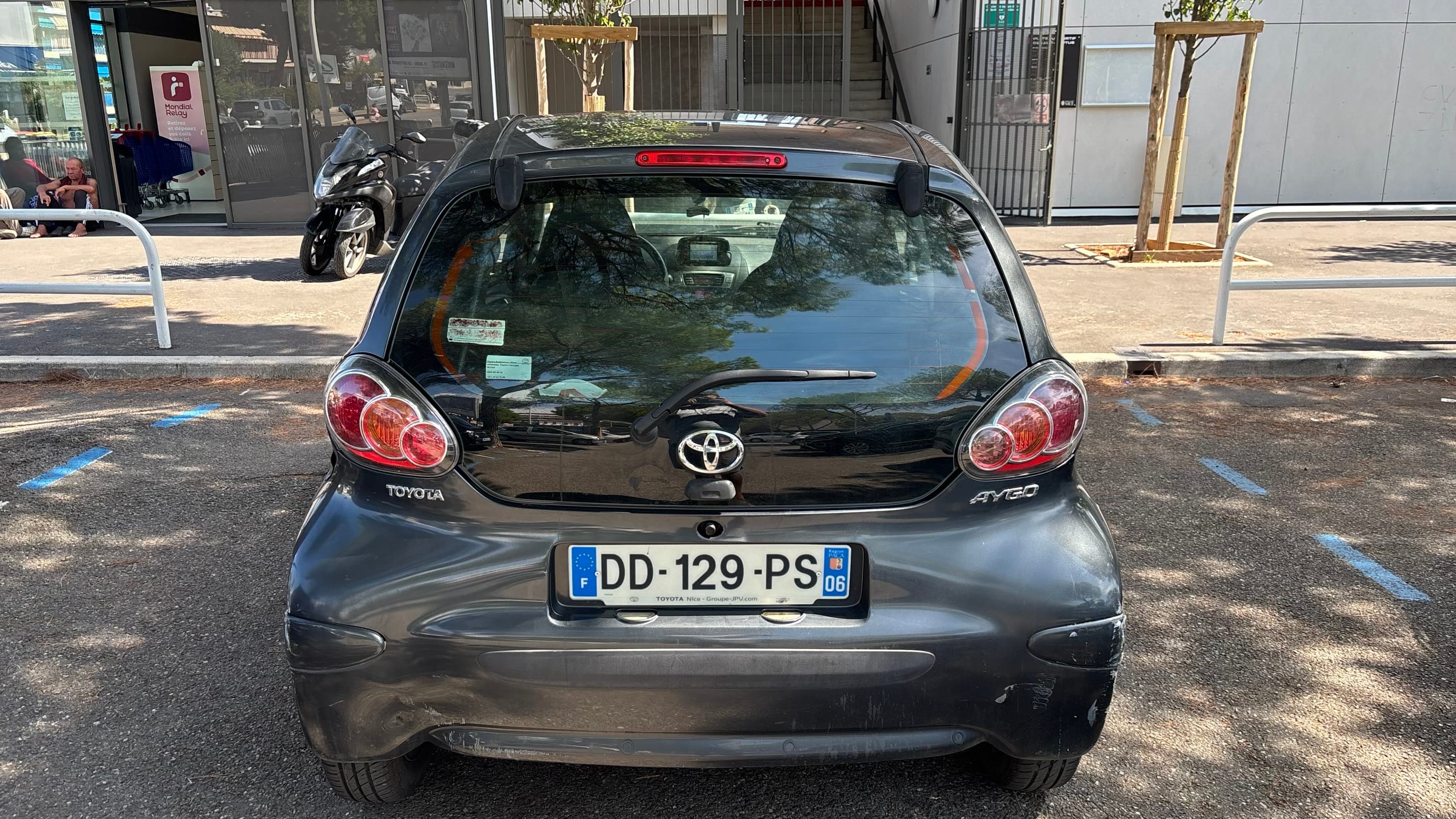 Toyota Aygo met Audio- / iPod-ingang