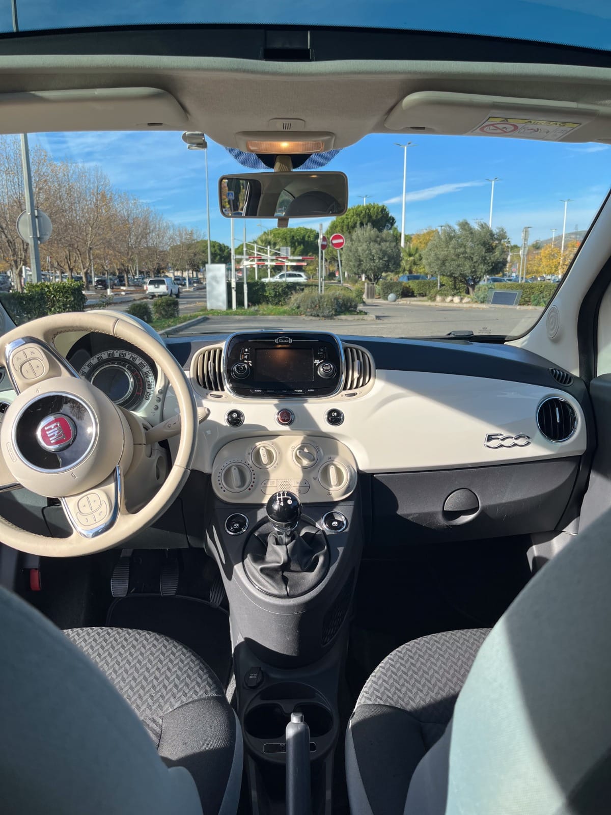 Fiat 500 2016 toit panoramique