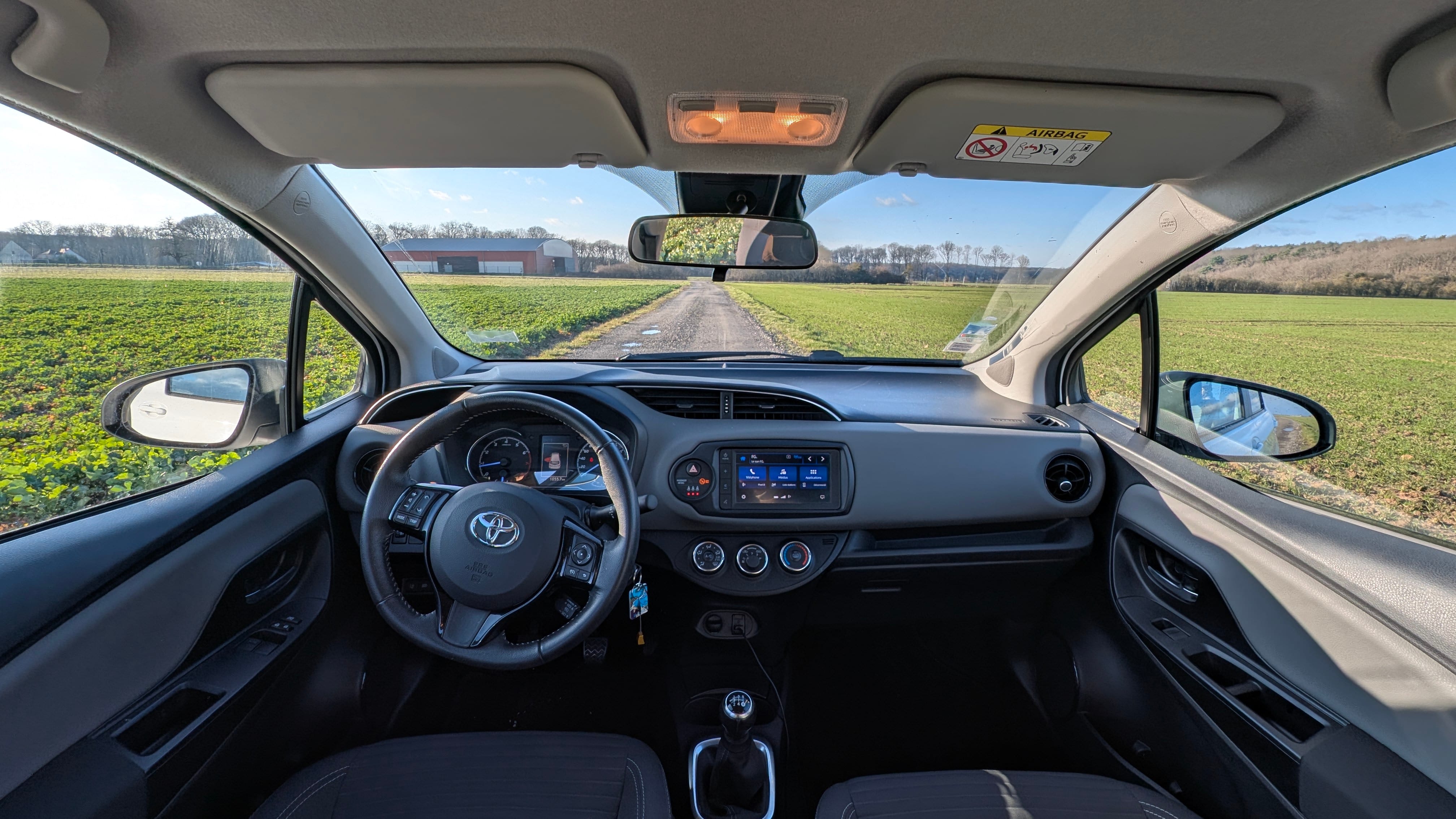 Toyota Yaris avec Apple CarPlay