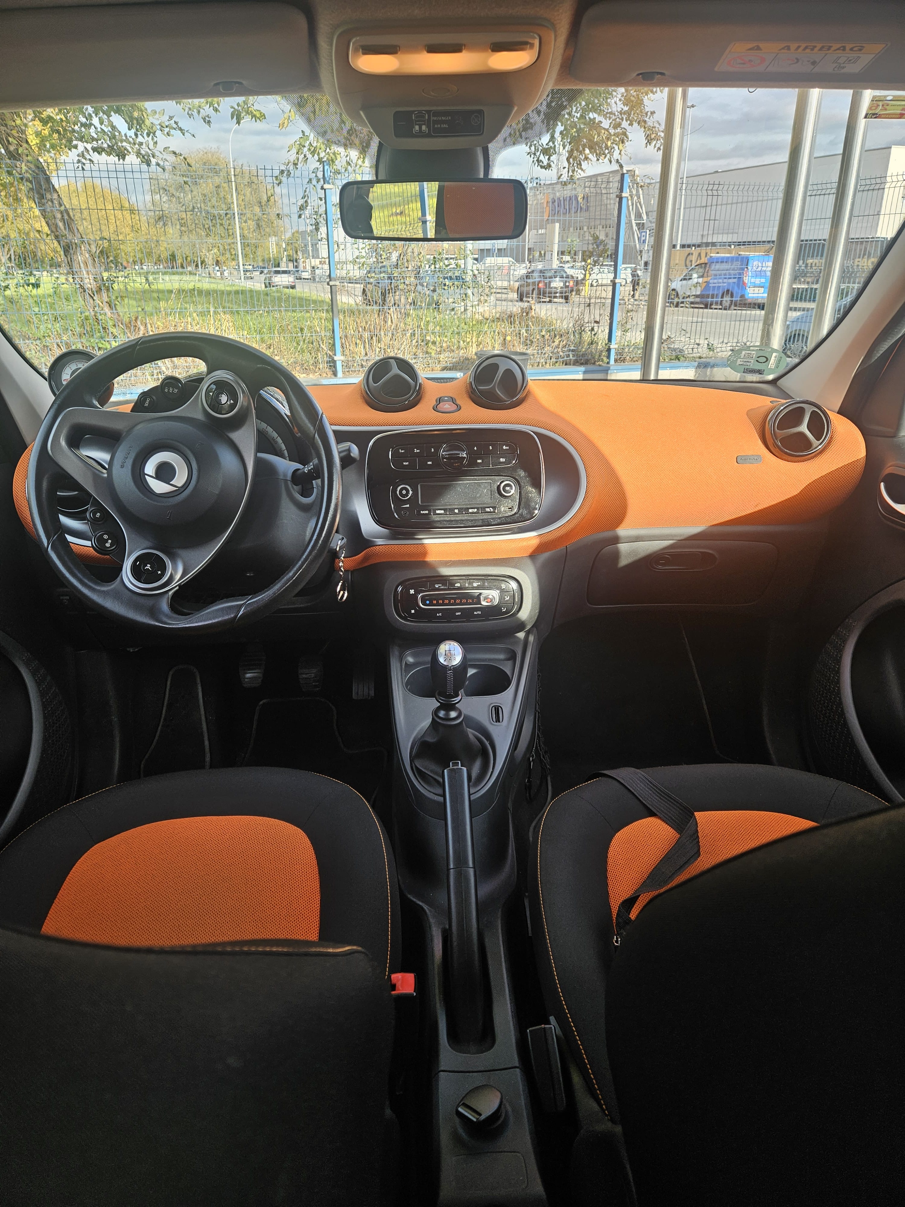 Smart Forfour con Entrada de Audio/iPod