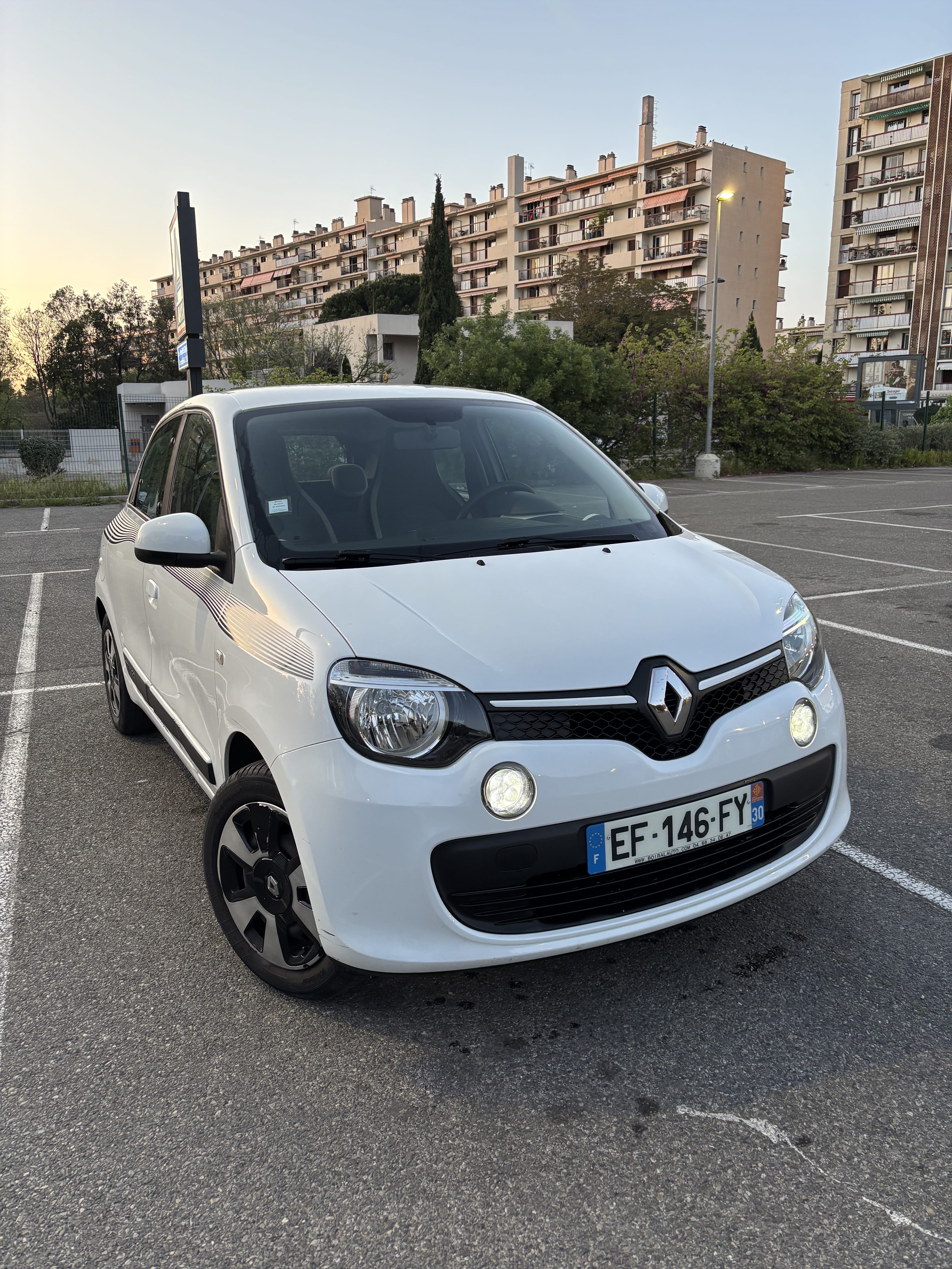 Renault Twingo III met USB-oplaadpoorten