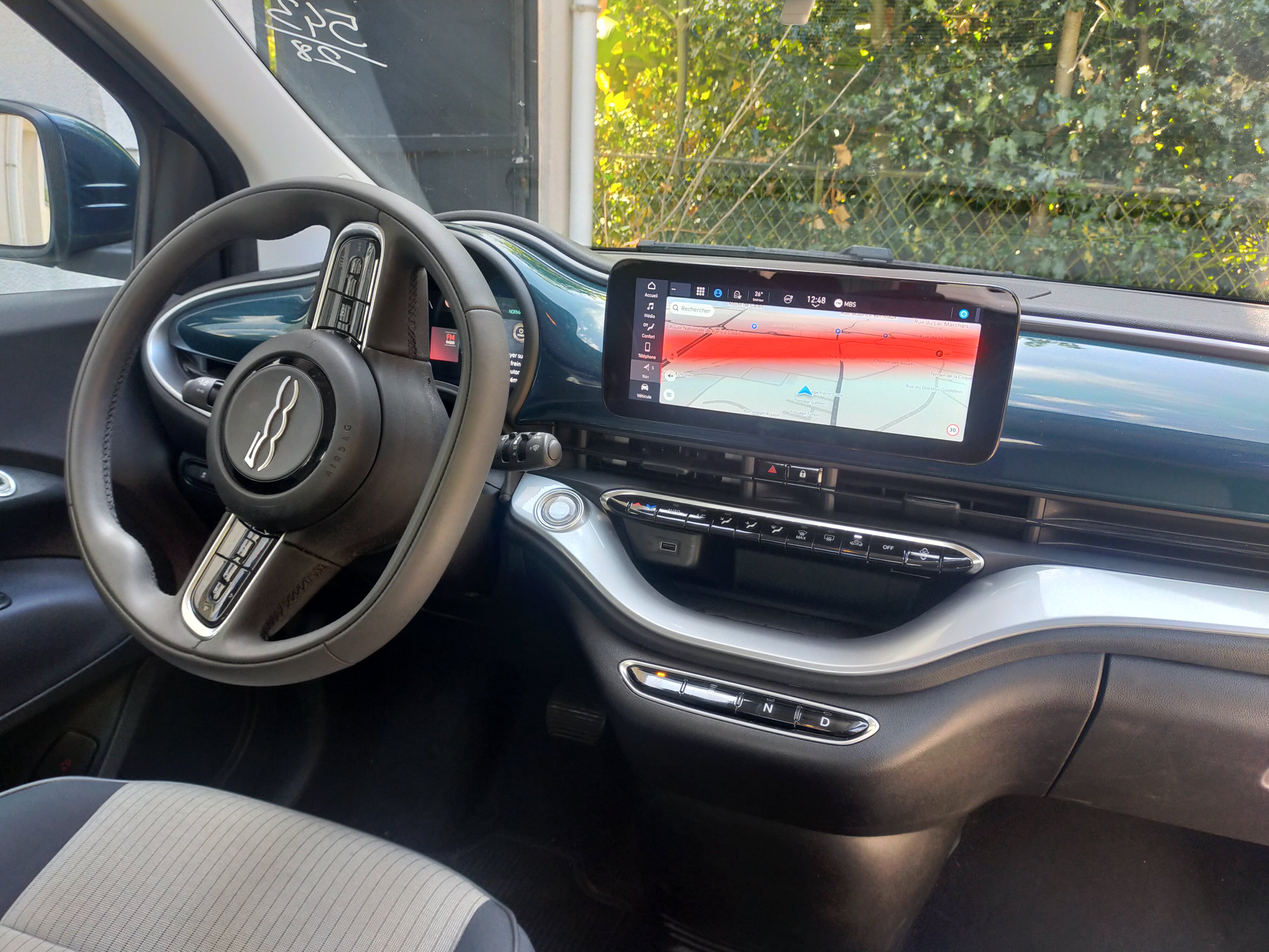 Fiat 500 avec Android Auto
