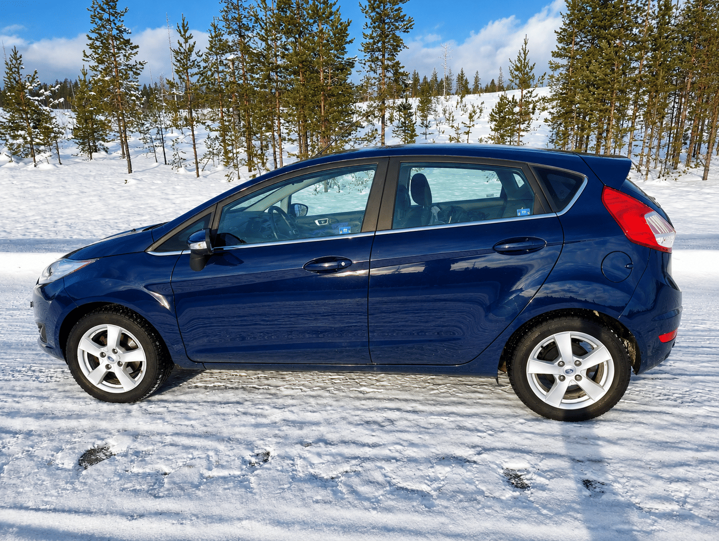 Ford Fiesta Titanium, 1.0 petrol, 100HP med Aircondition