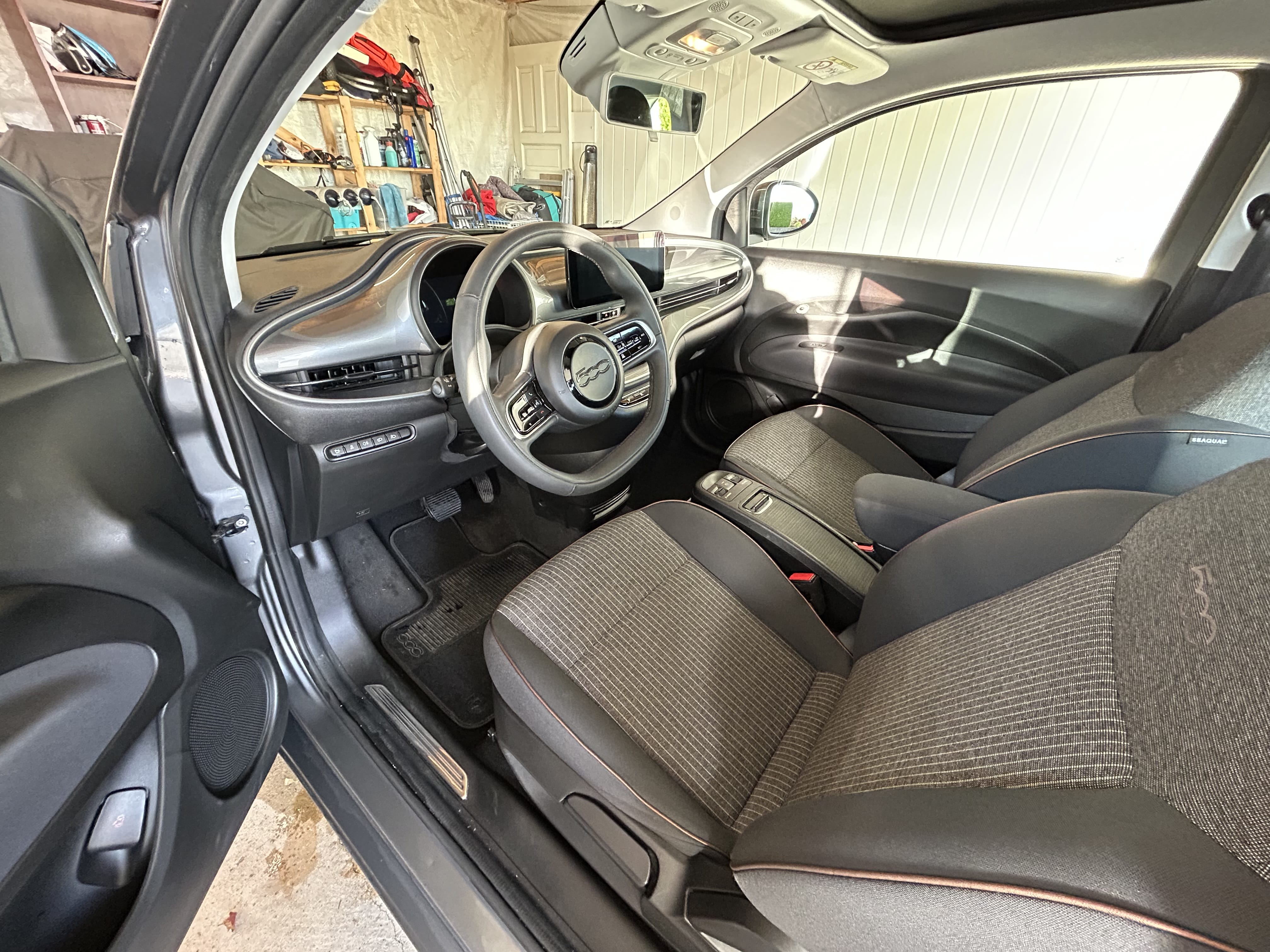 Fiat 500 med Bluetooth audio