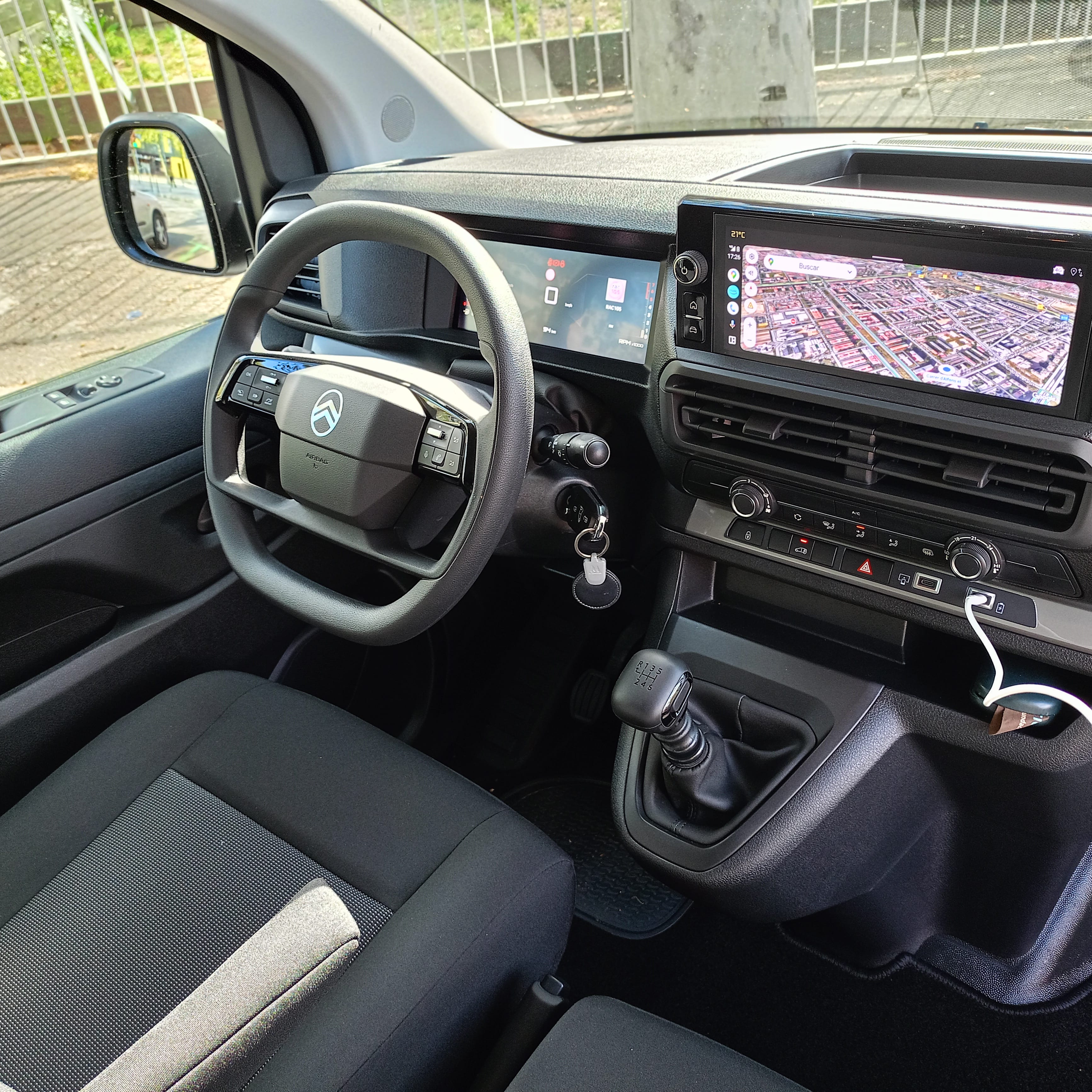 Citroen Jumpy Hdi - CÁMARA marcha atrás 360° - med Cruisekontroll