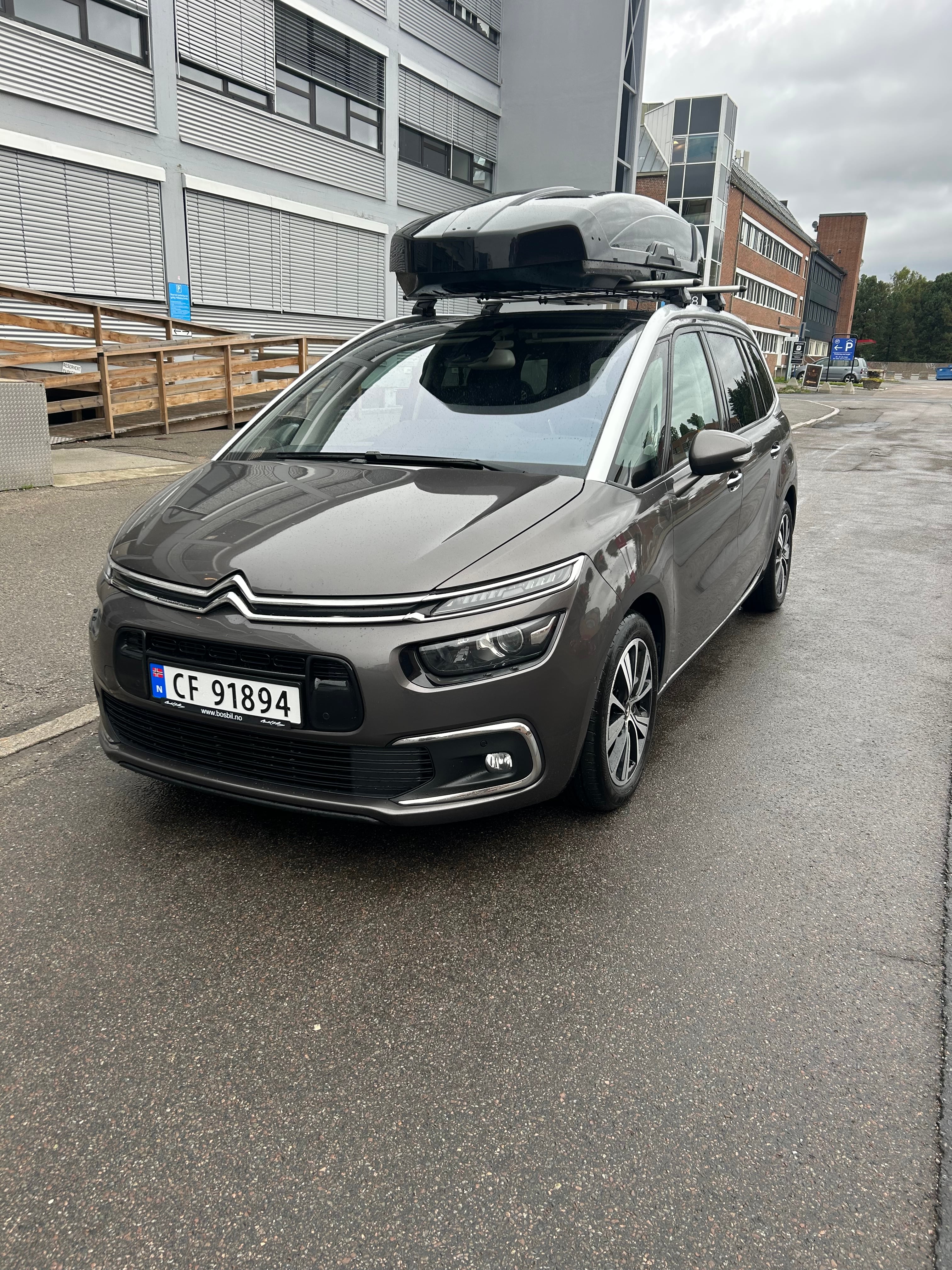 Citroen C4 Picasso 1.6 THP 165HP, 2017, Blyfri 95, automatisk, 7 seter
