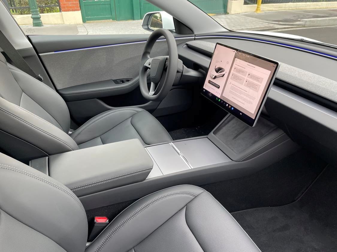Tesla Model 3 Highland 2024 avec Régulateur de vitesse