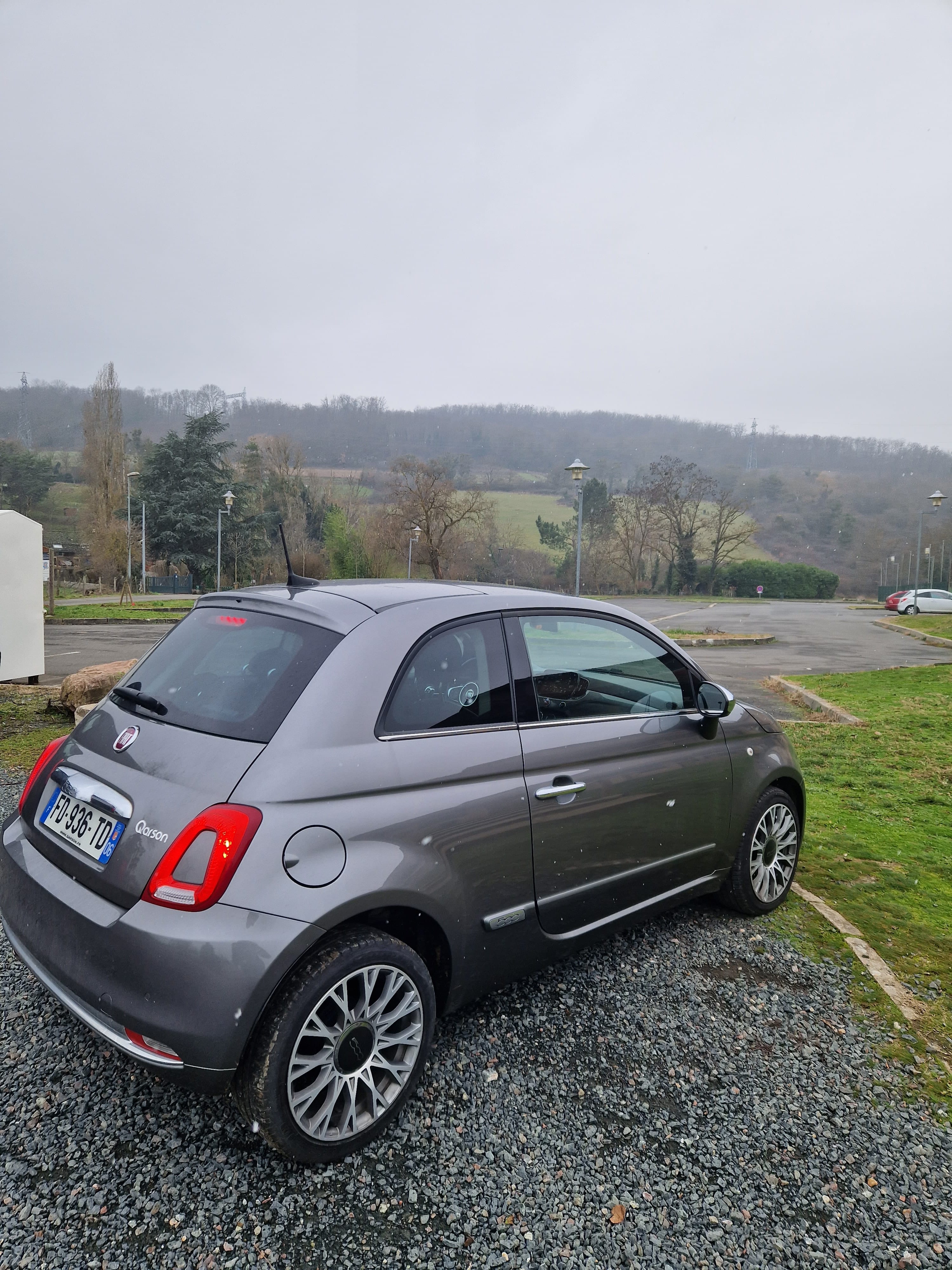 Fiat 500 avec GPS