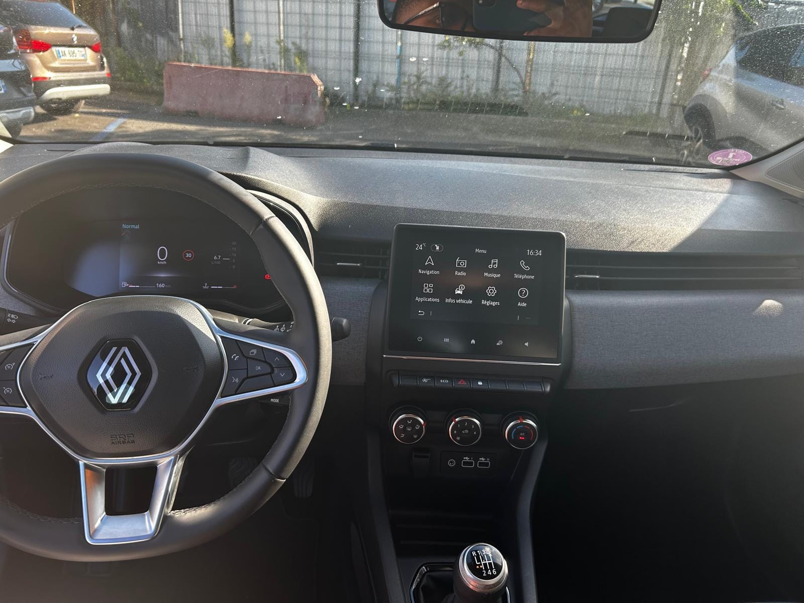 Renault Clio avec GPS