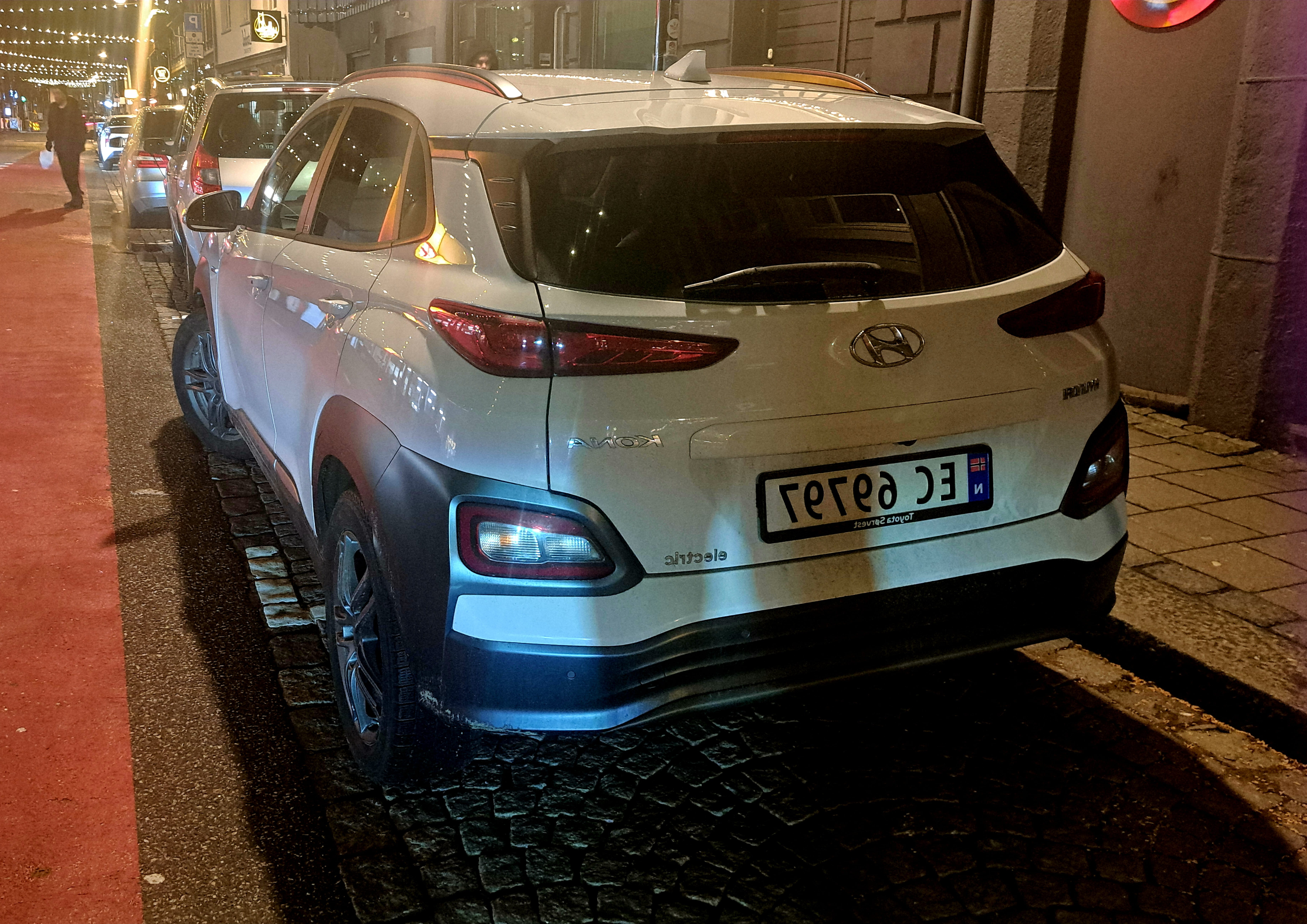 Hyundai Kona Electric med GPS