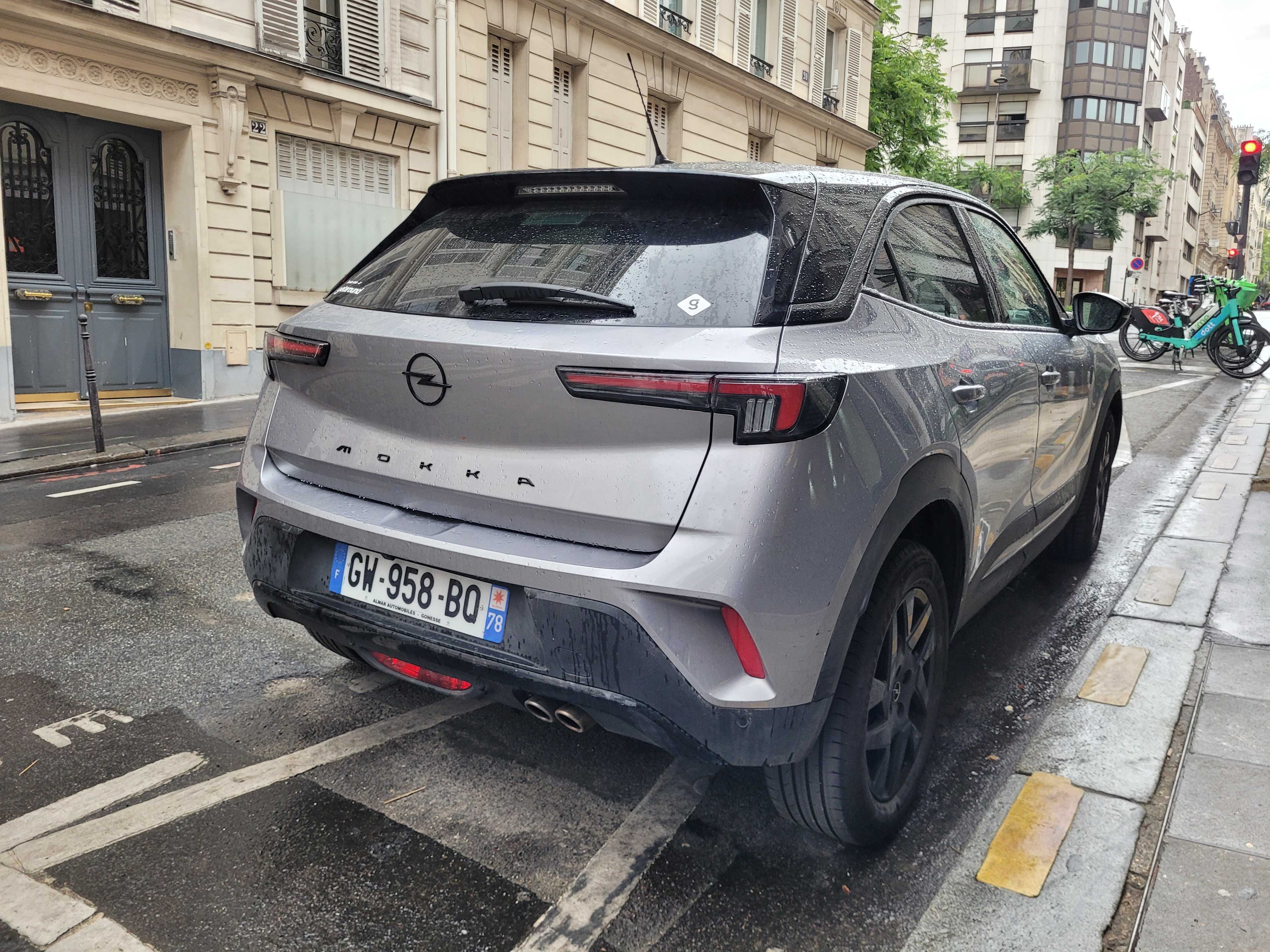Opel Mokka avec GPS