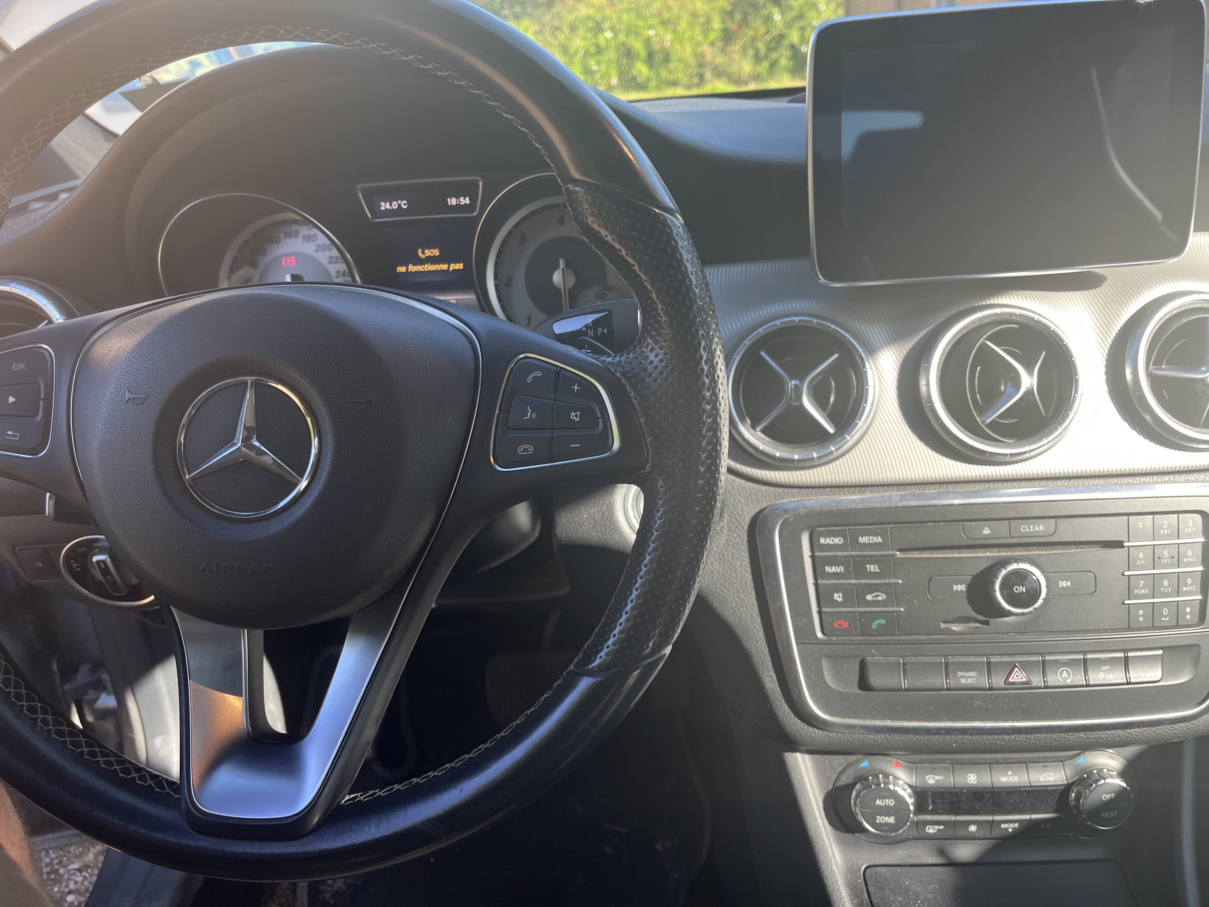 Mercedes-Benz Classe CLA avec Siège bébé