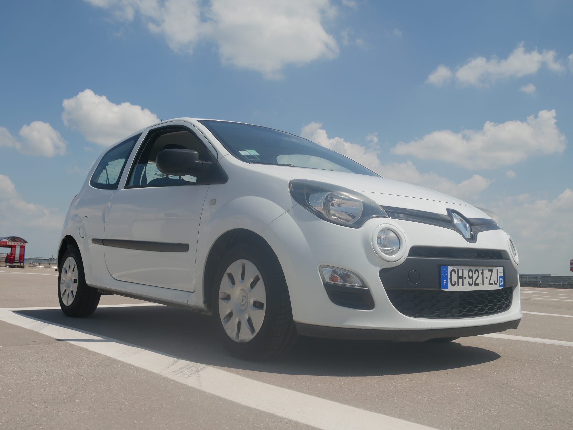Renault Twingo avec Siège bébé