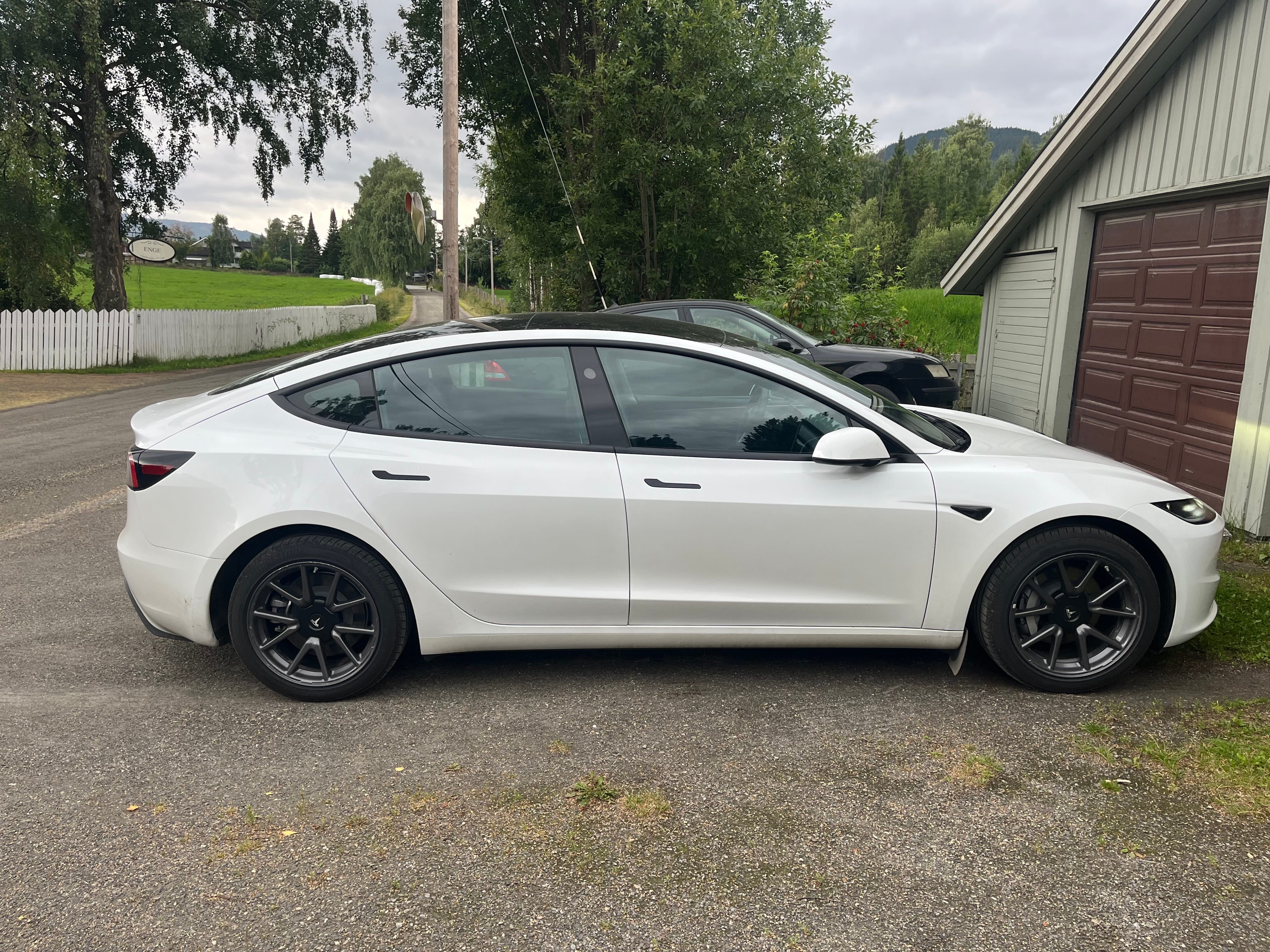 Tesla Model 3 med Aircondition