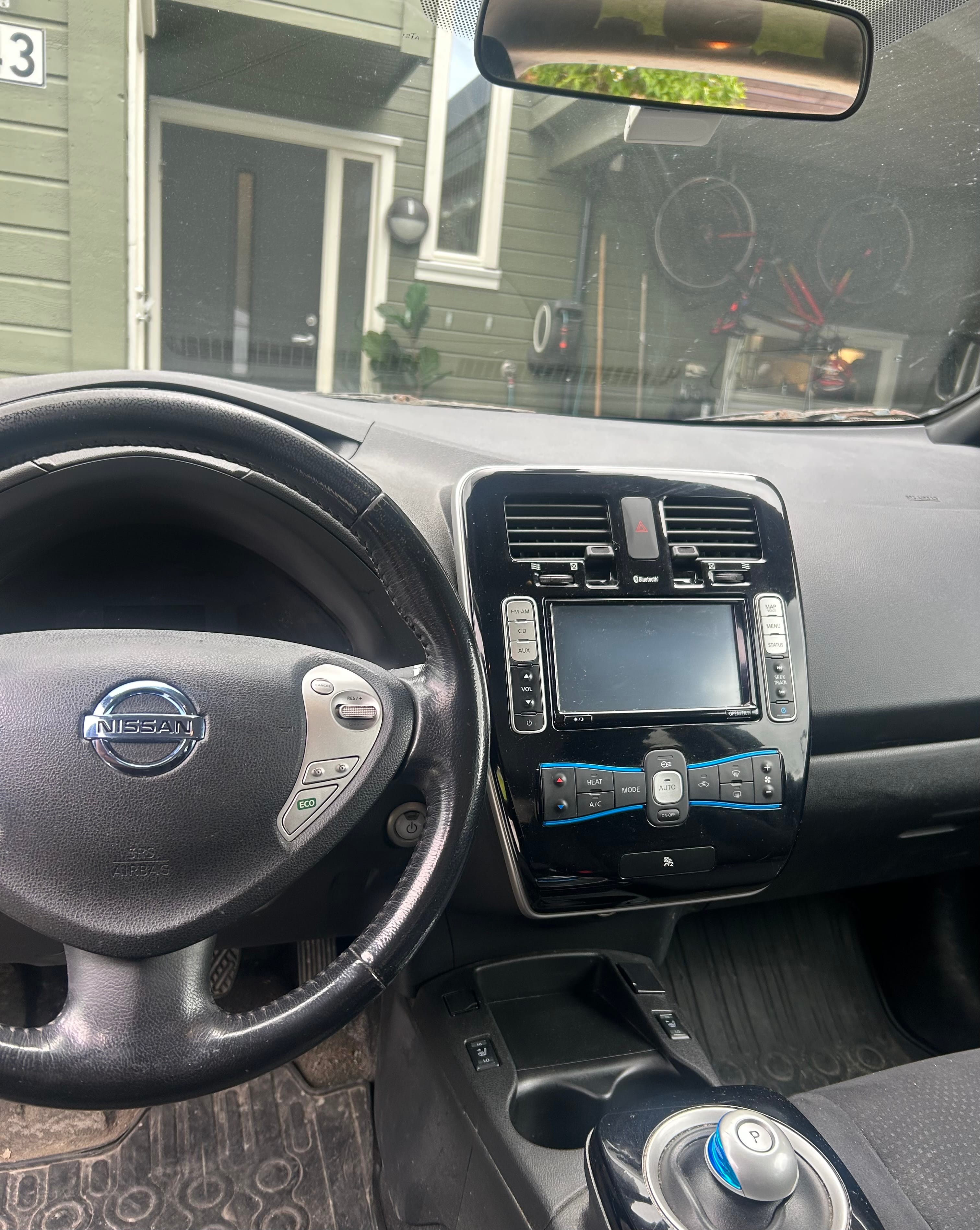 Nissan Leaf med Ryggekamera