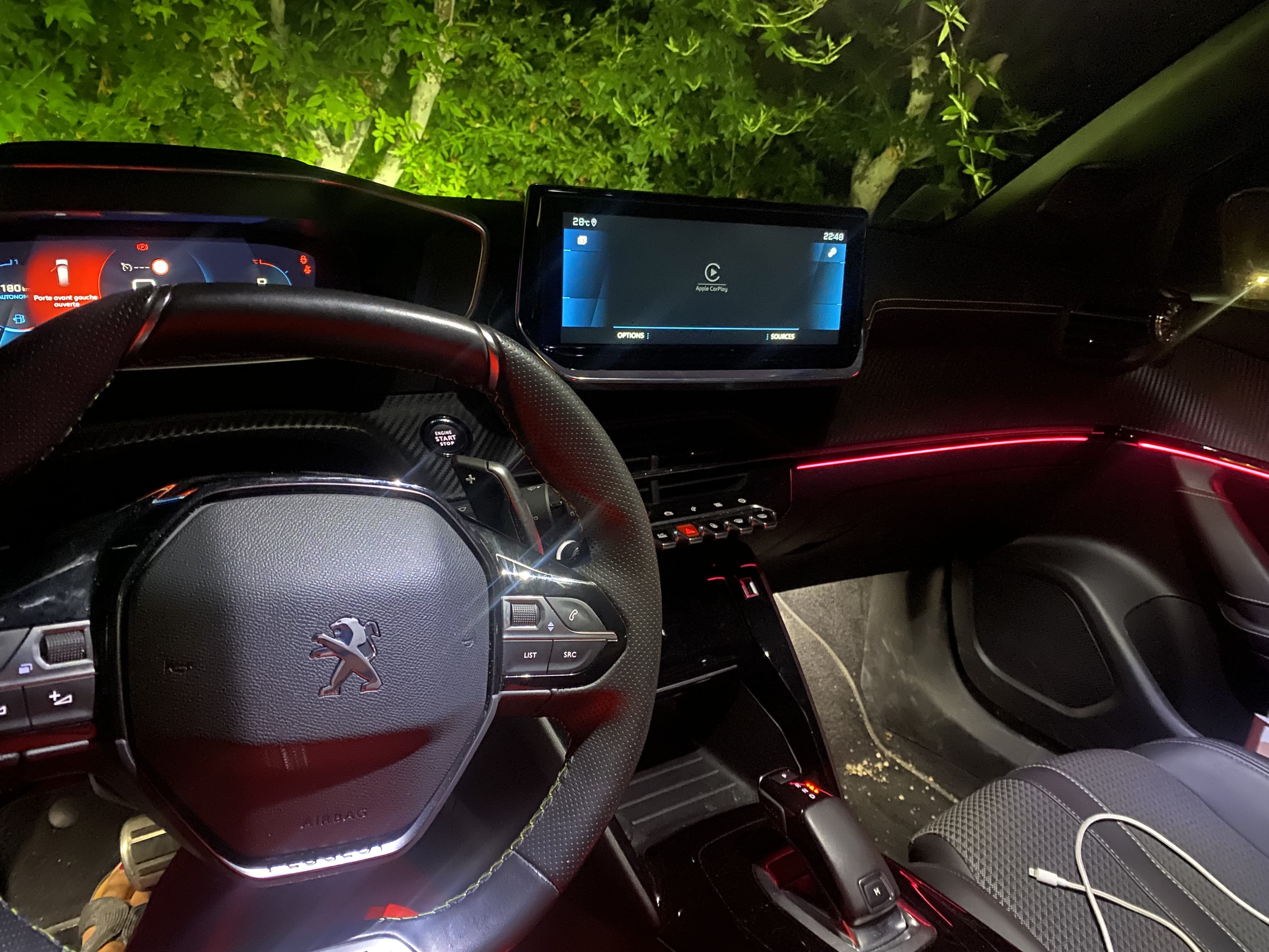 Peugeot 2008 avec GPS