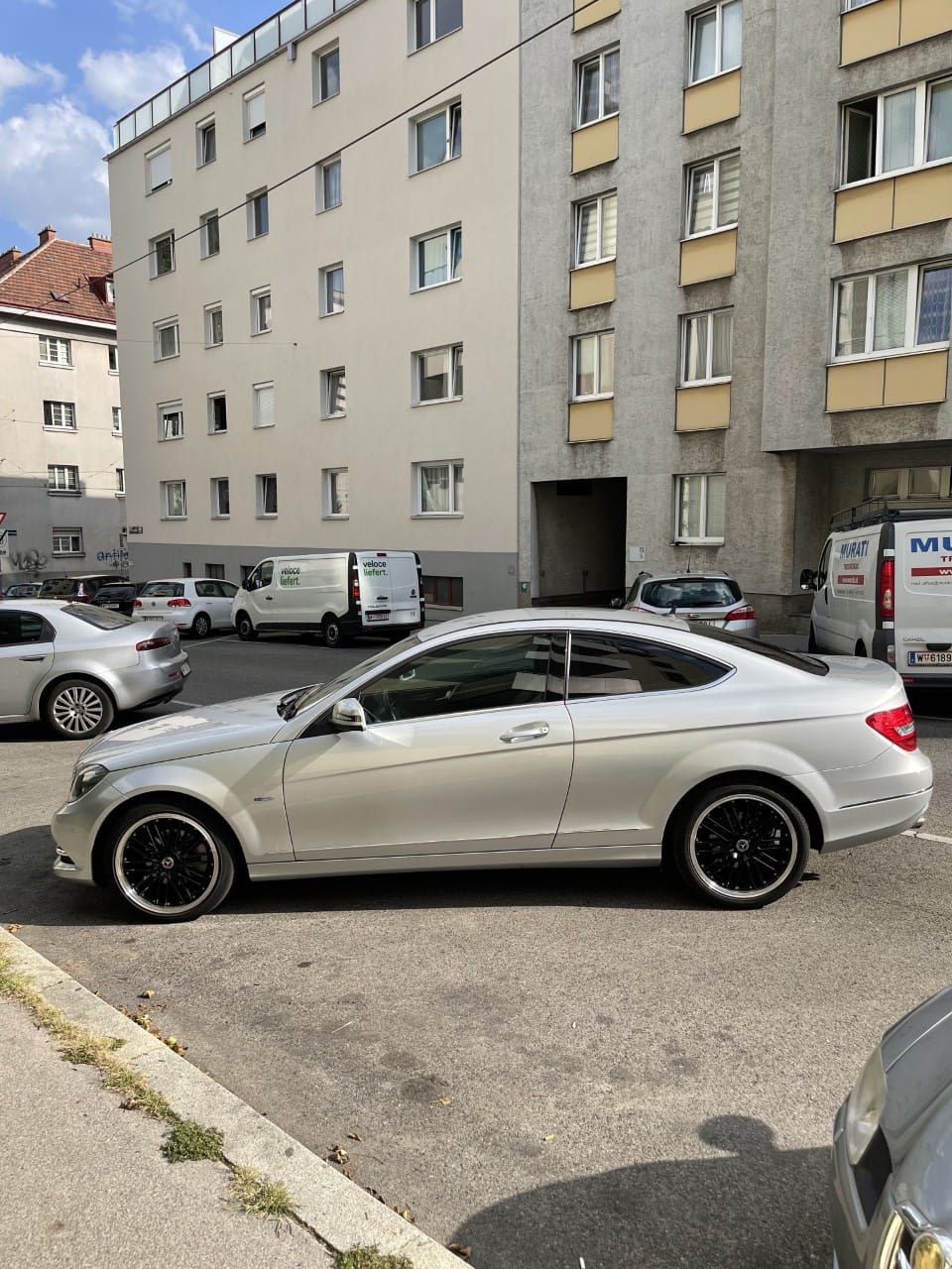 Mercedes C-Klasse Coupé mit Klimaanlage