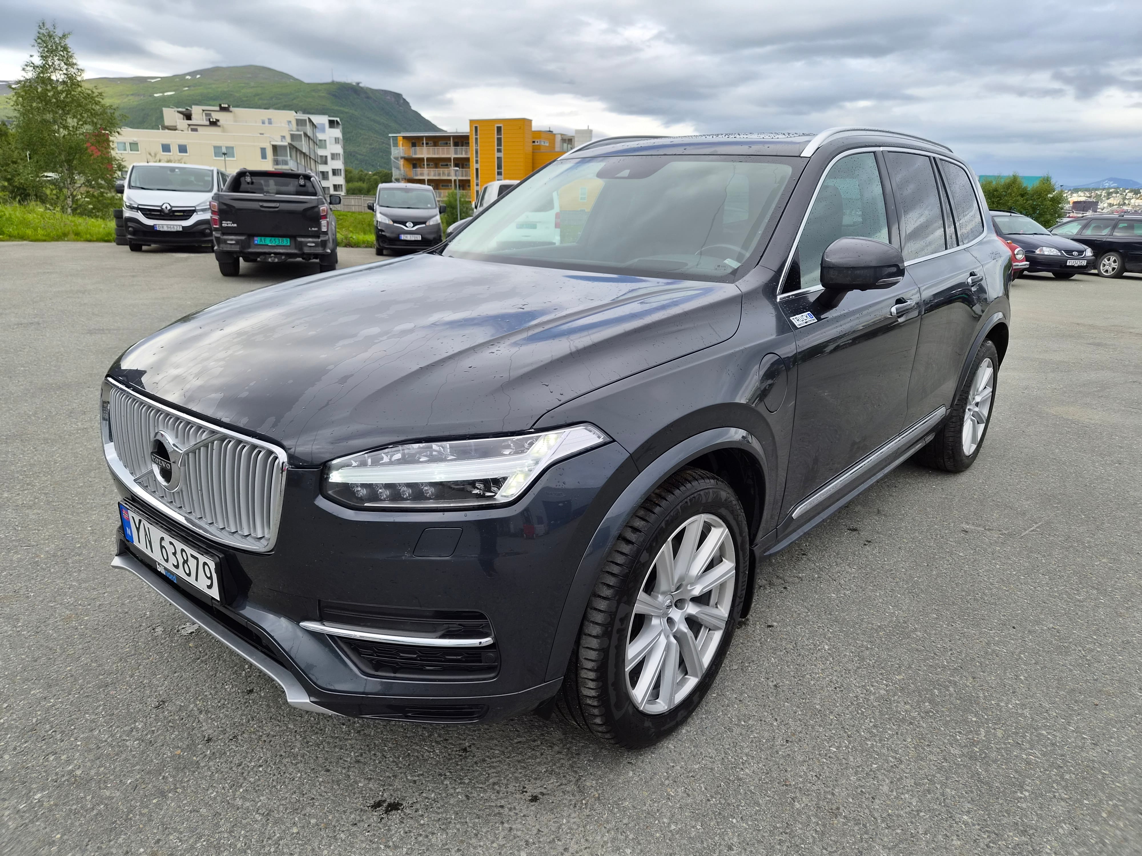 Volvo XC90 T8 Inscription, 2018, Blyfri 95 / Elektro (Hybrid), Automatik, 7 Sitze