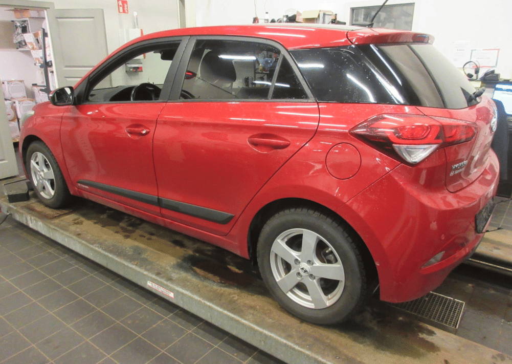 Hyundai i20 med Cruisekontroll
