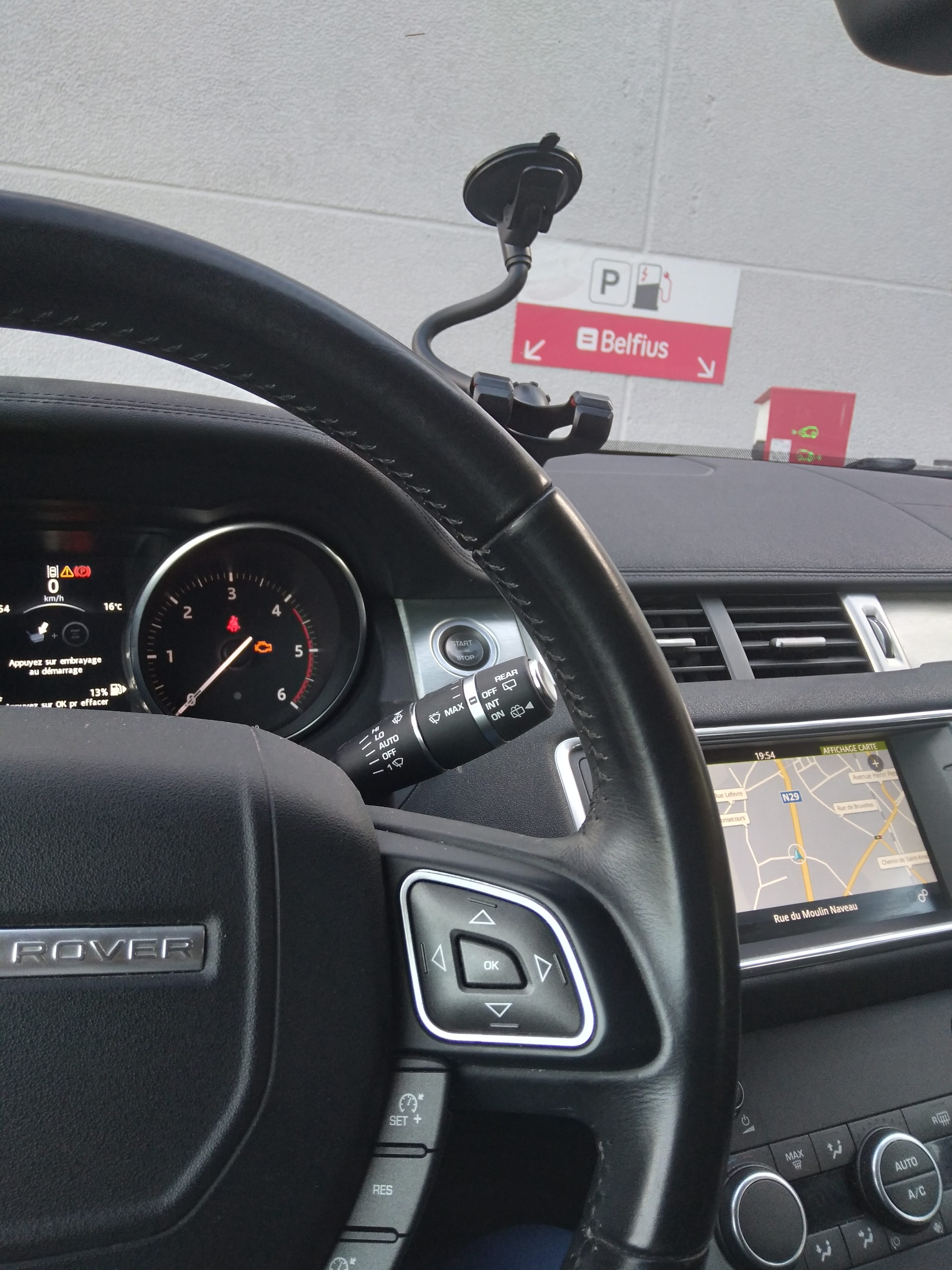 Land-Rover Range Rover Evoque met Bluetooth audio
