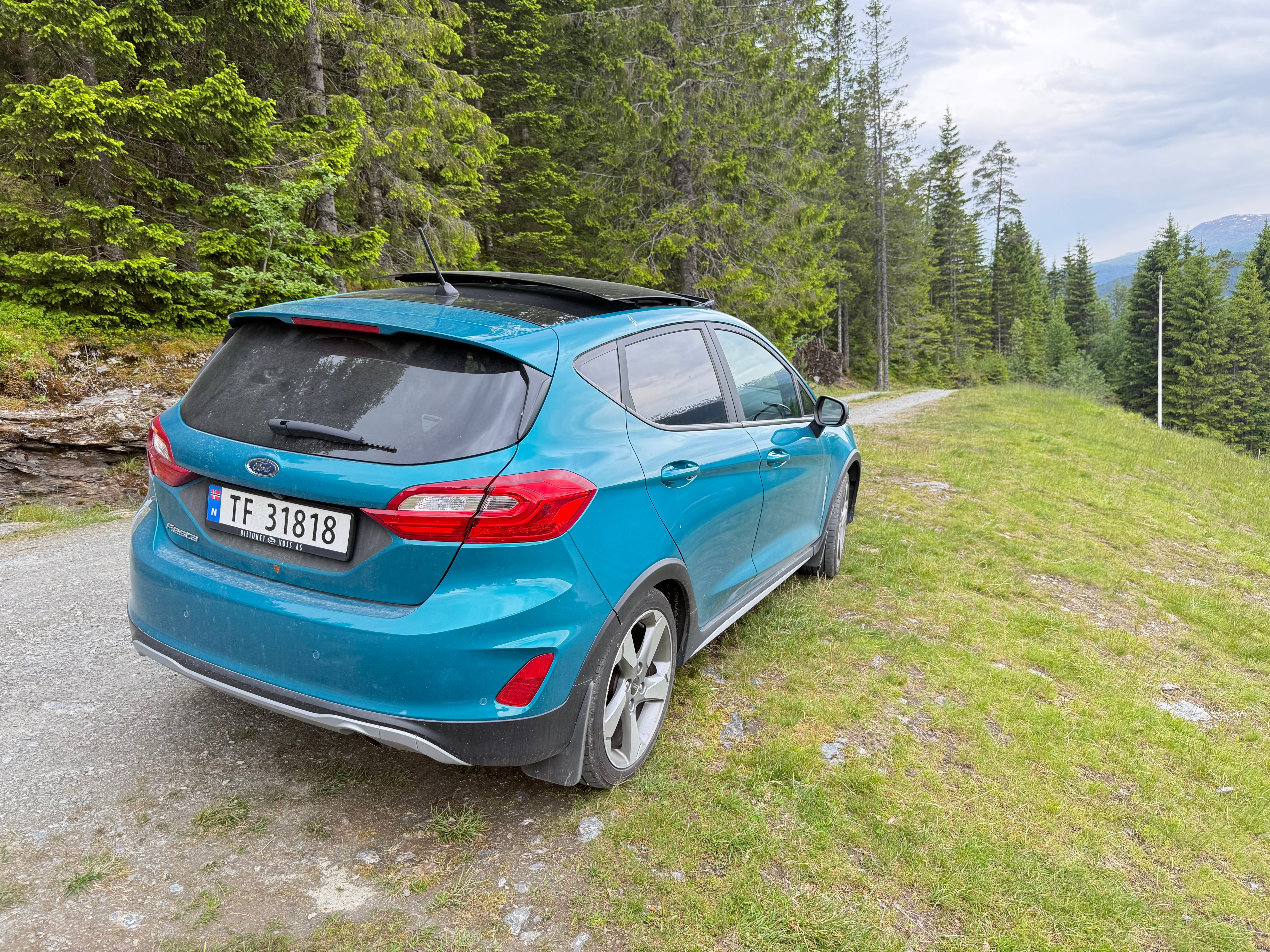 Ford Fiesta Titanium med Bluetooth audio