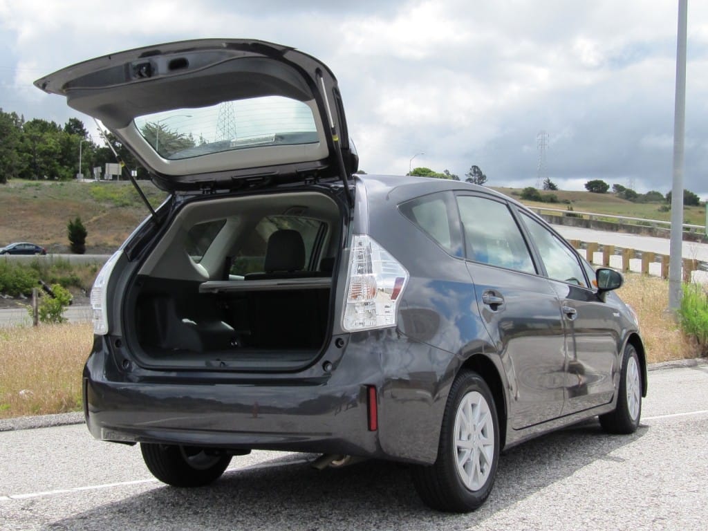 Toyota Prius + med Ryggekamera