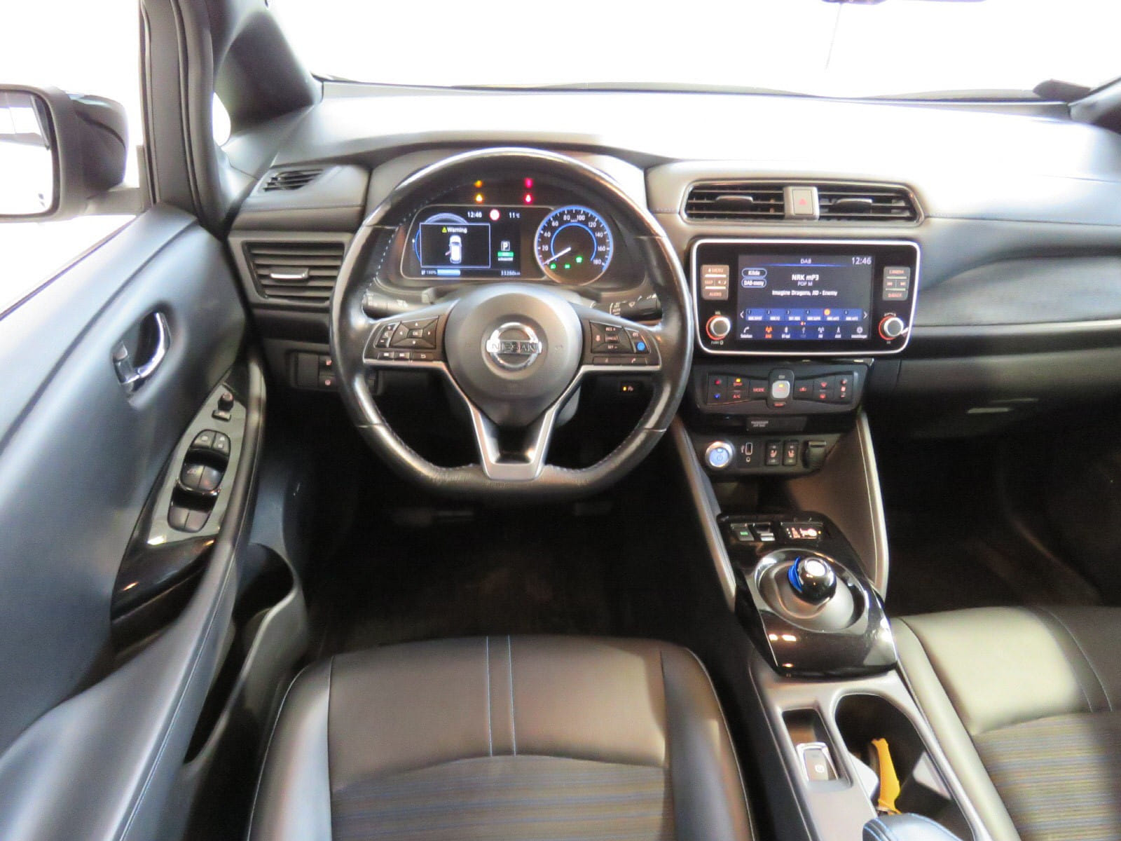 Nissan Leaf med GPS