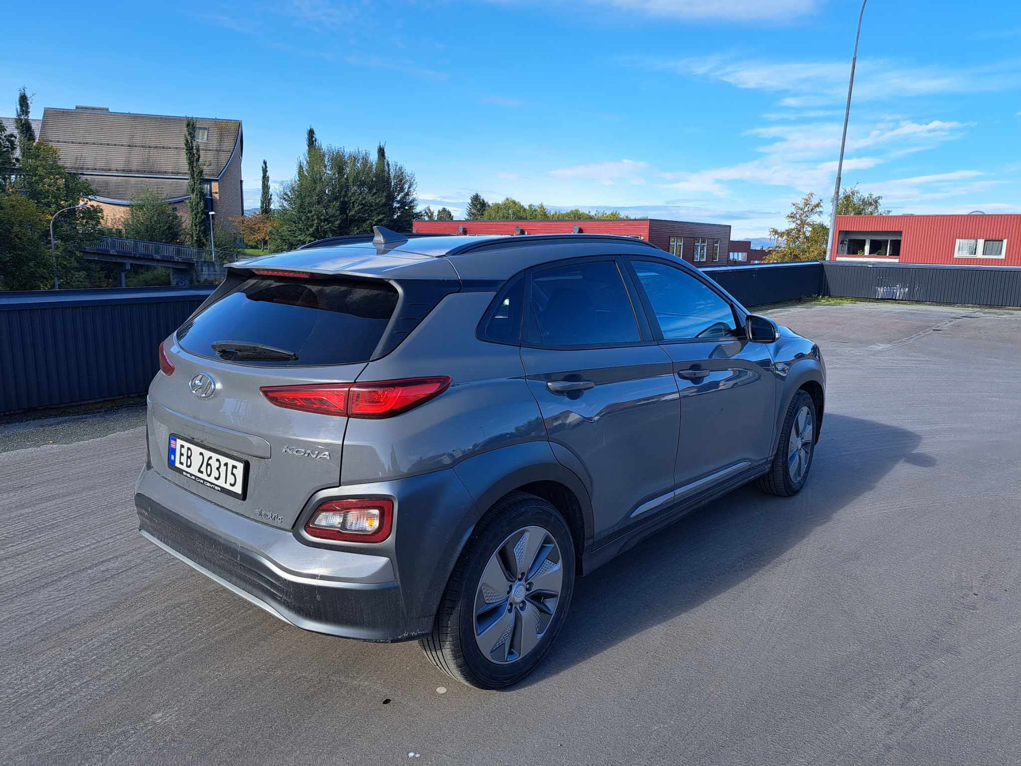 Hyundai Kona Electric med GPS