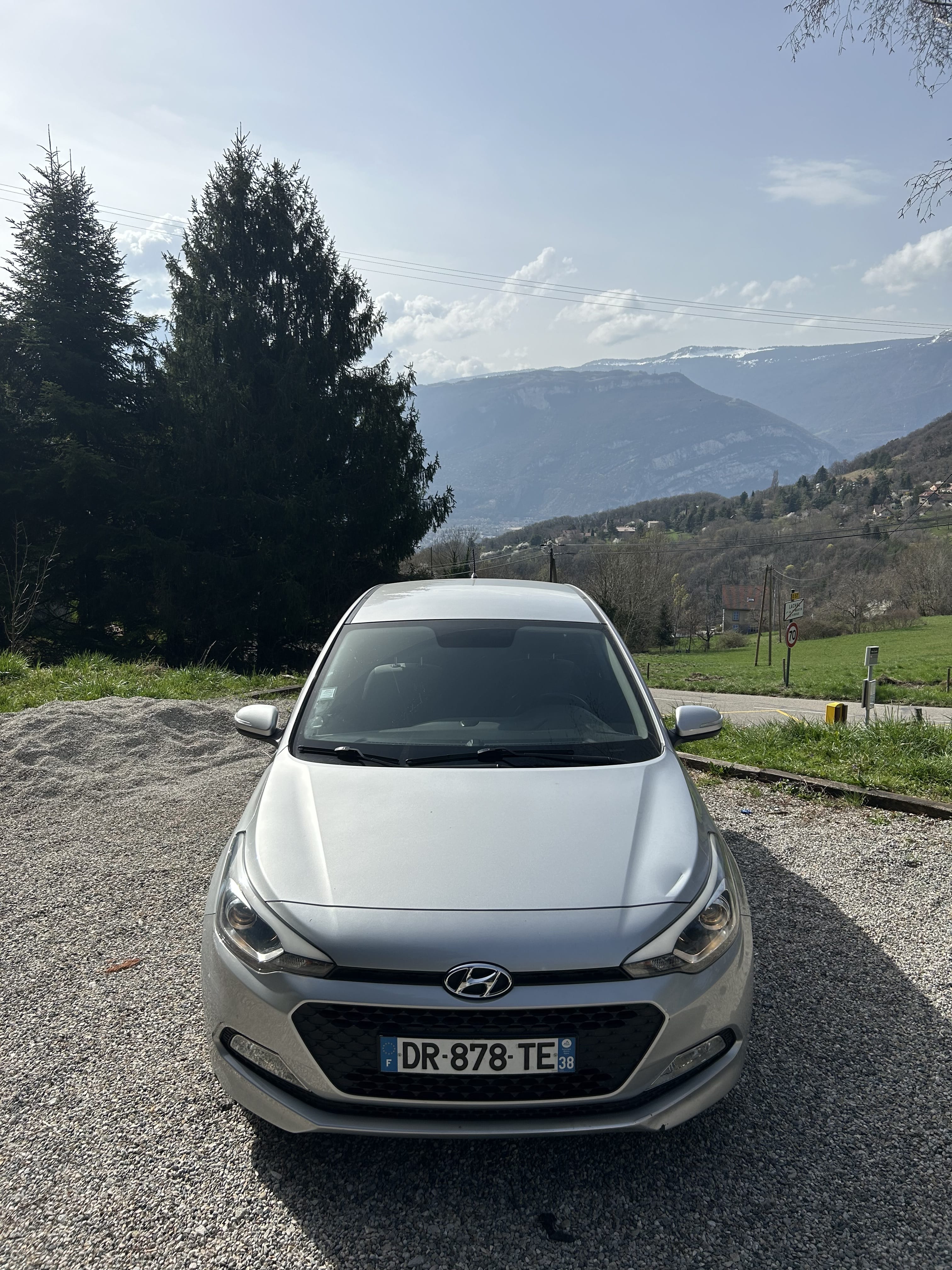 Hyundai i20 avec Pneus neige