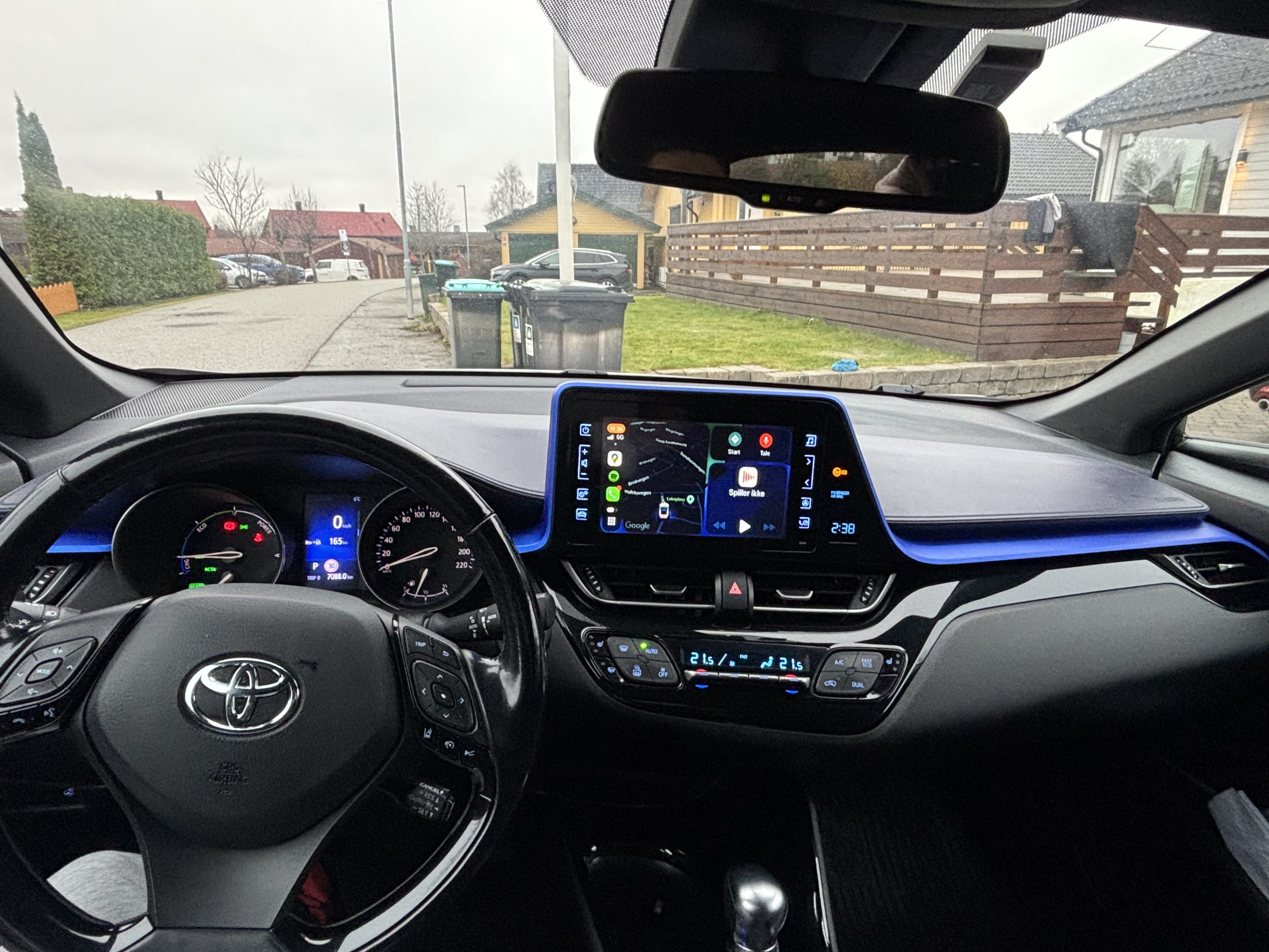 Toyota C-HR with Android Auto