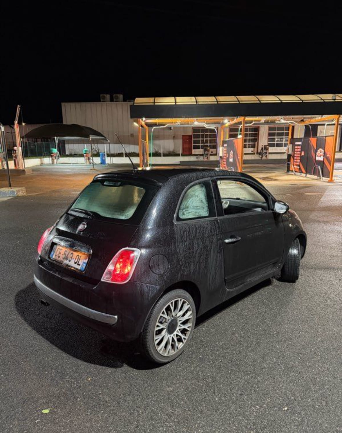 Fiat 500 avec GPS