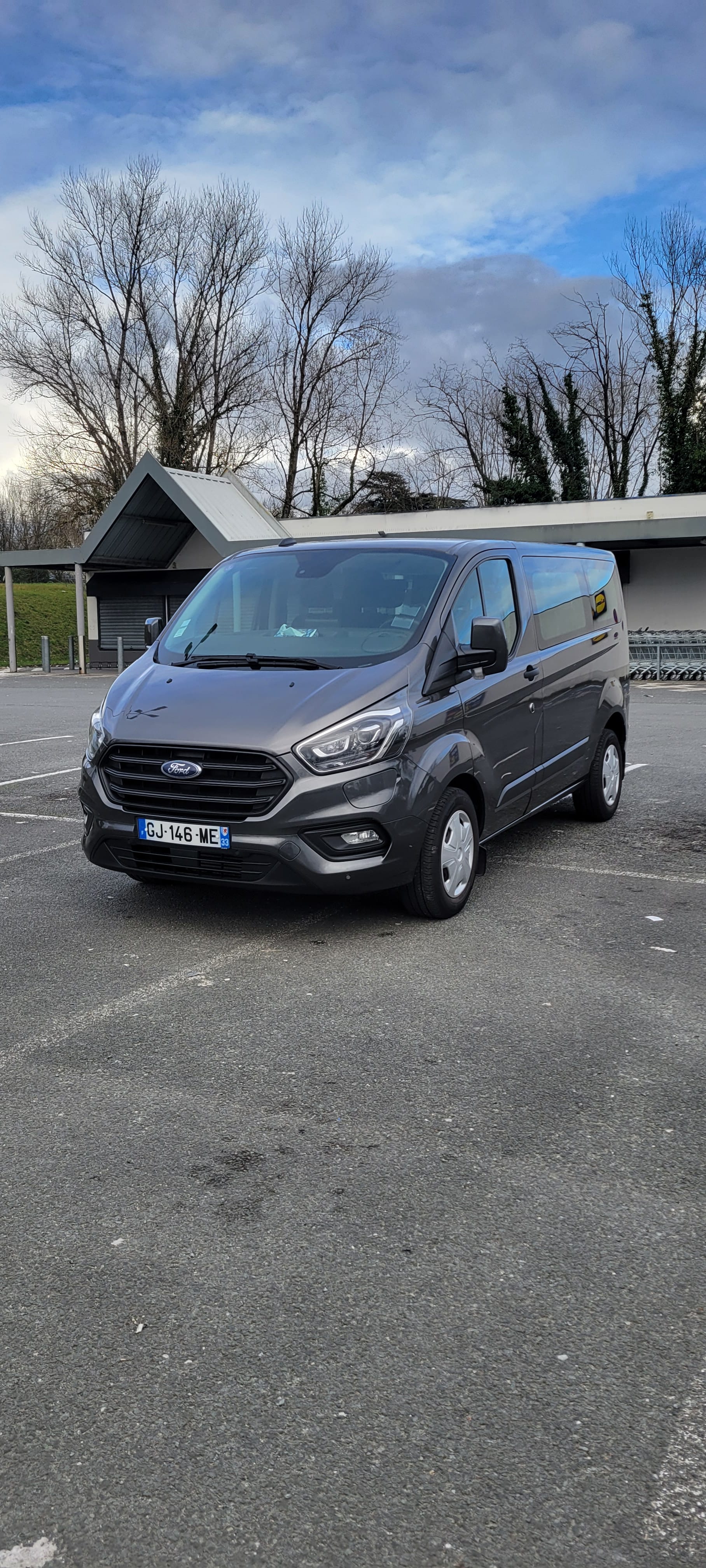 Ford Tourneo Custom, 2020, Essence 98 / Électrique (hybride), automatique, 9 places et plus