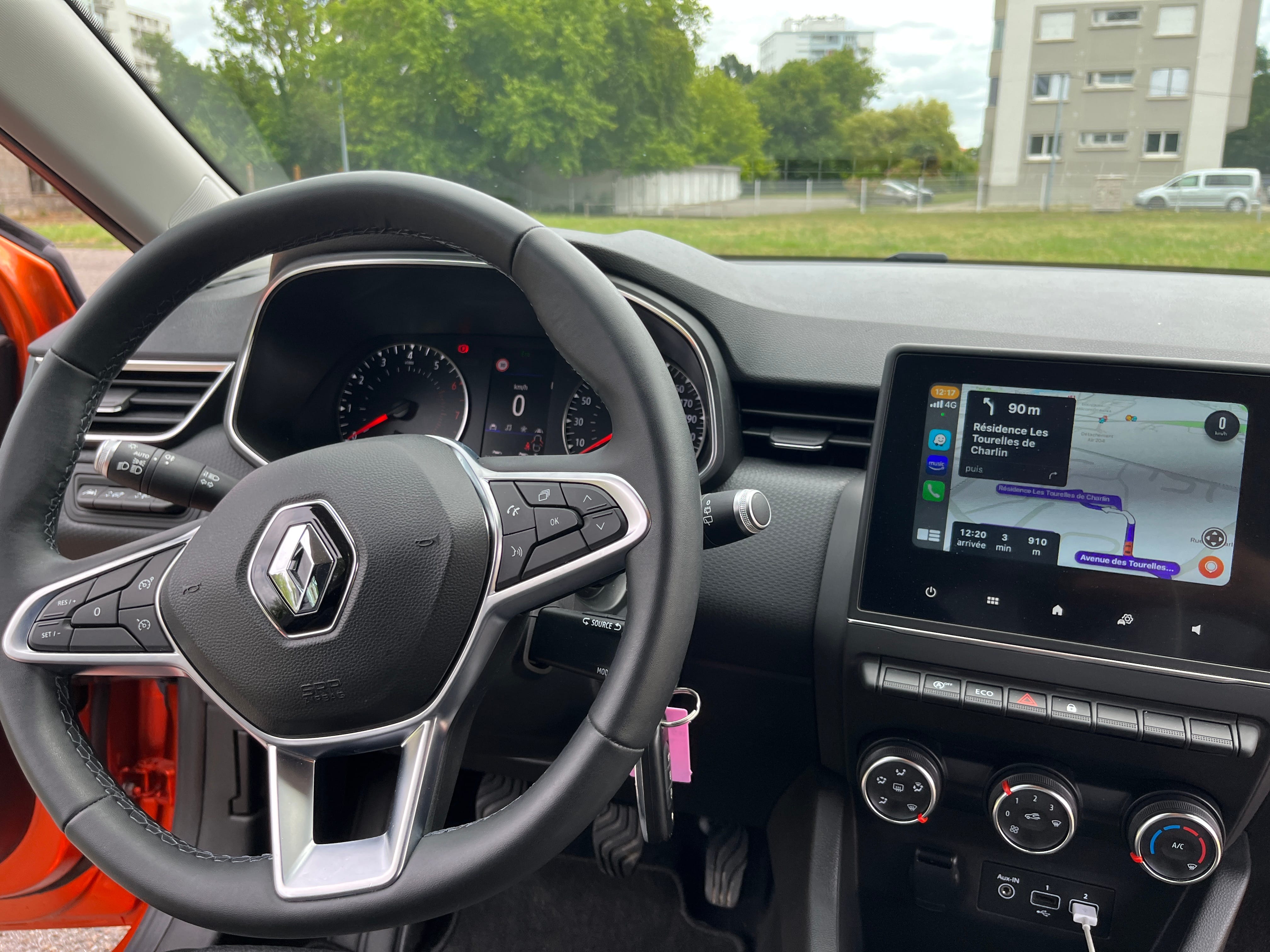 Renault Clio 5 avec CarPlay avec Android Auto