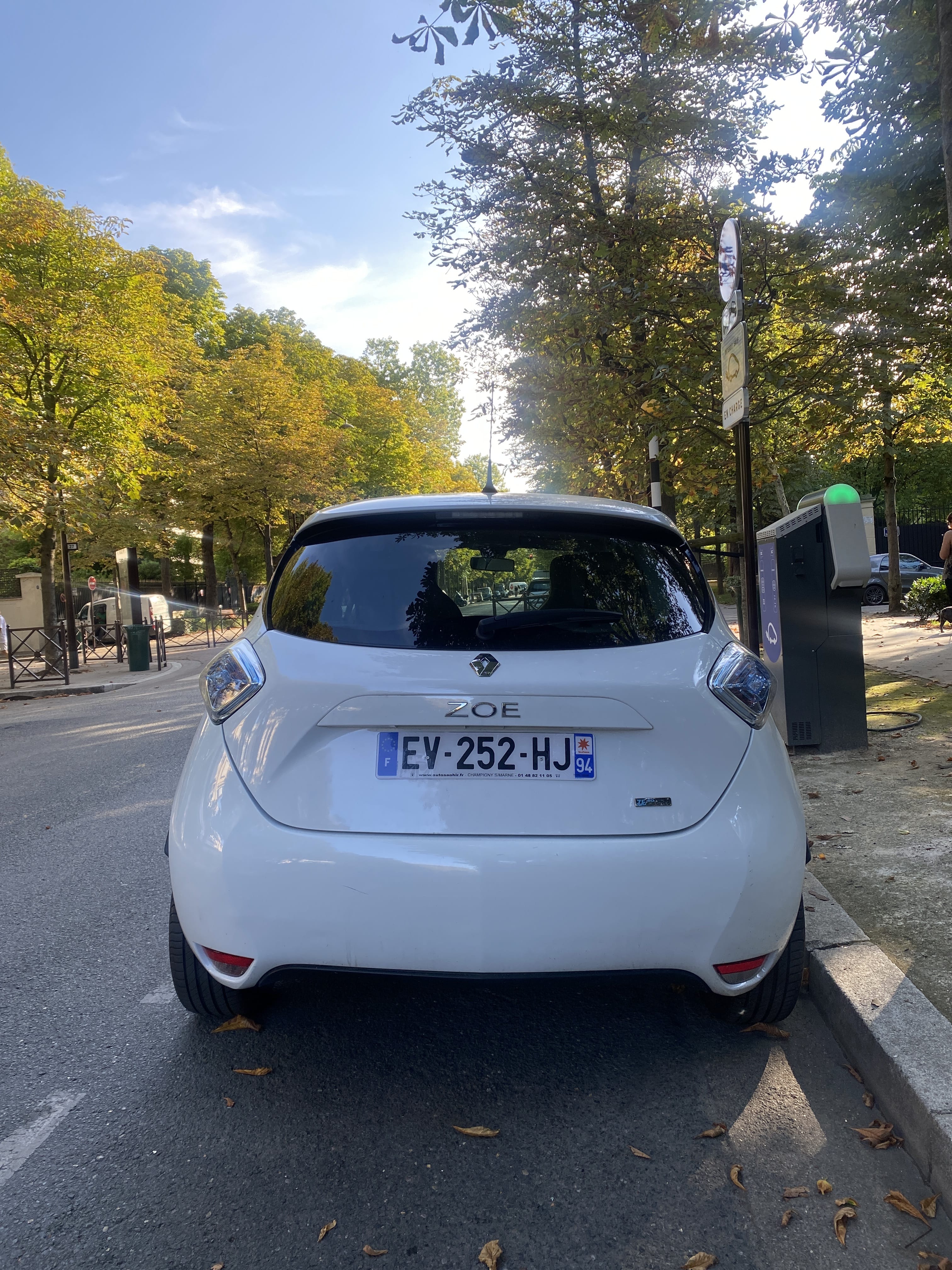 Renault ZOE avec GPS