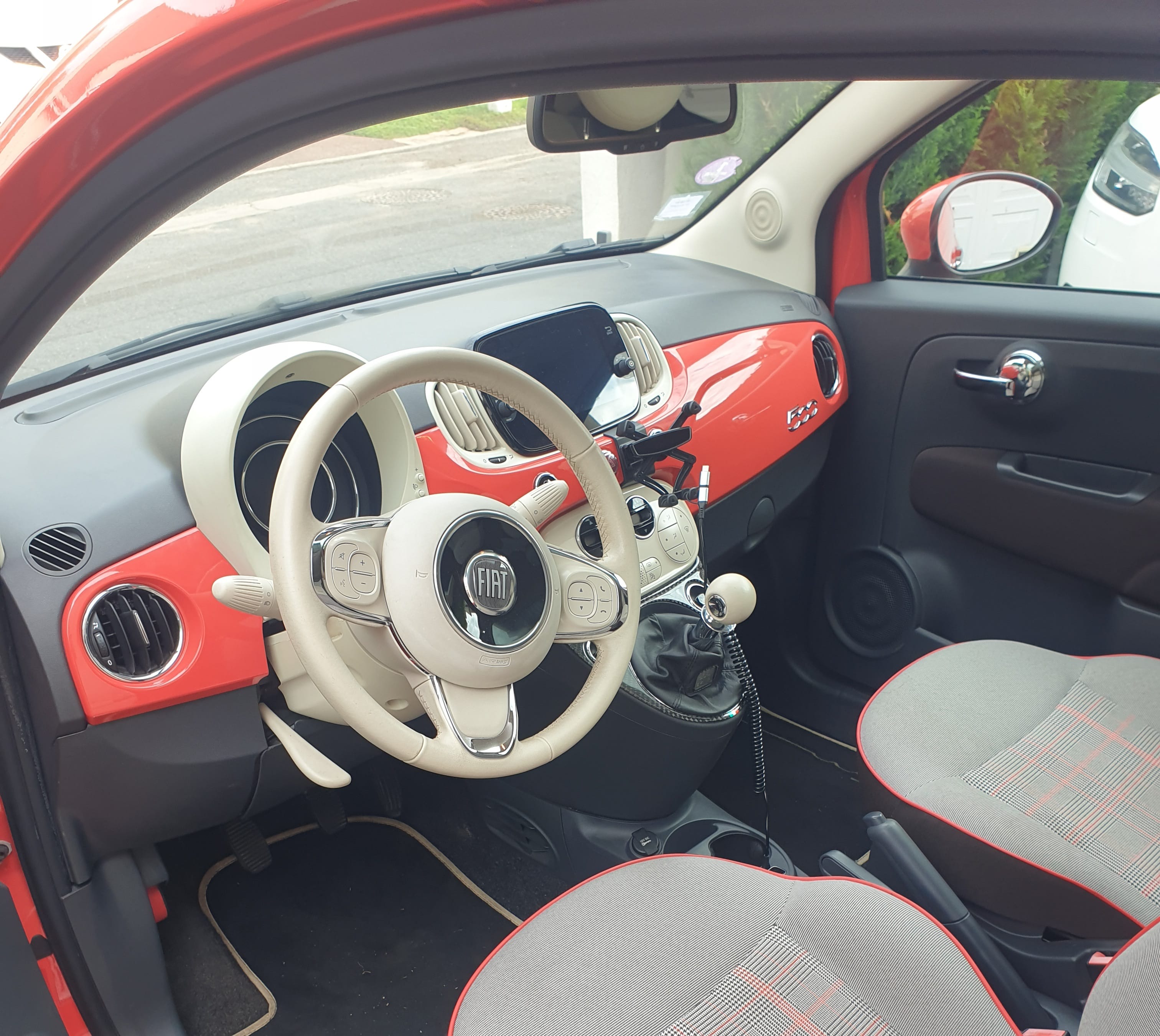Fiat 500 avec Régulateur de vitesse