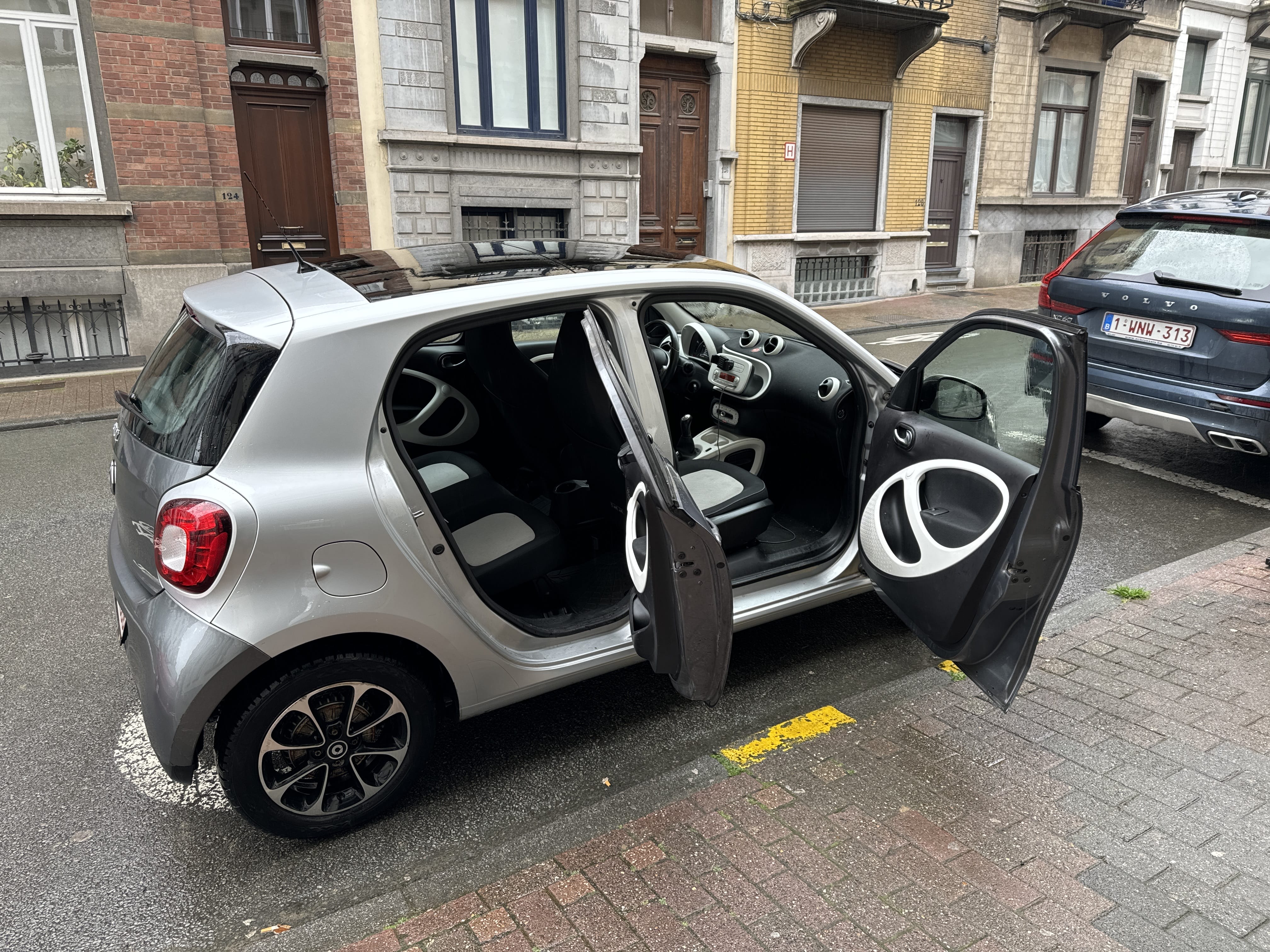 Smart Forfour met Audio- / iPod-ingang