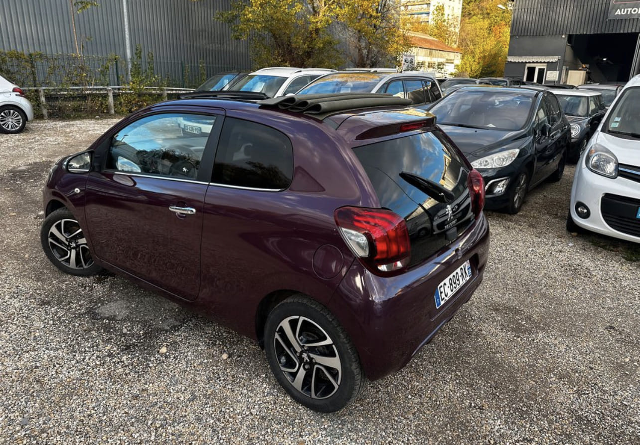 Peugeot 108 Cabriolet avec Régulateur de vitesse