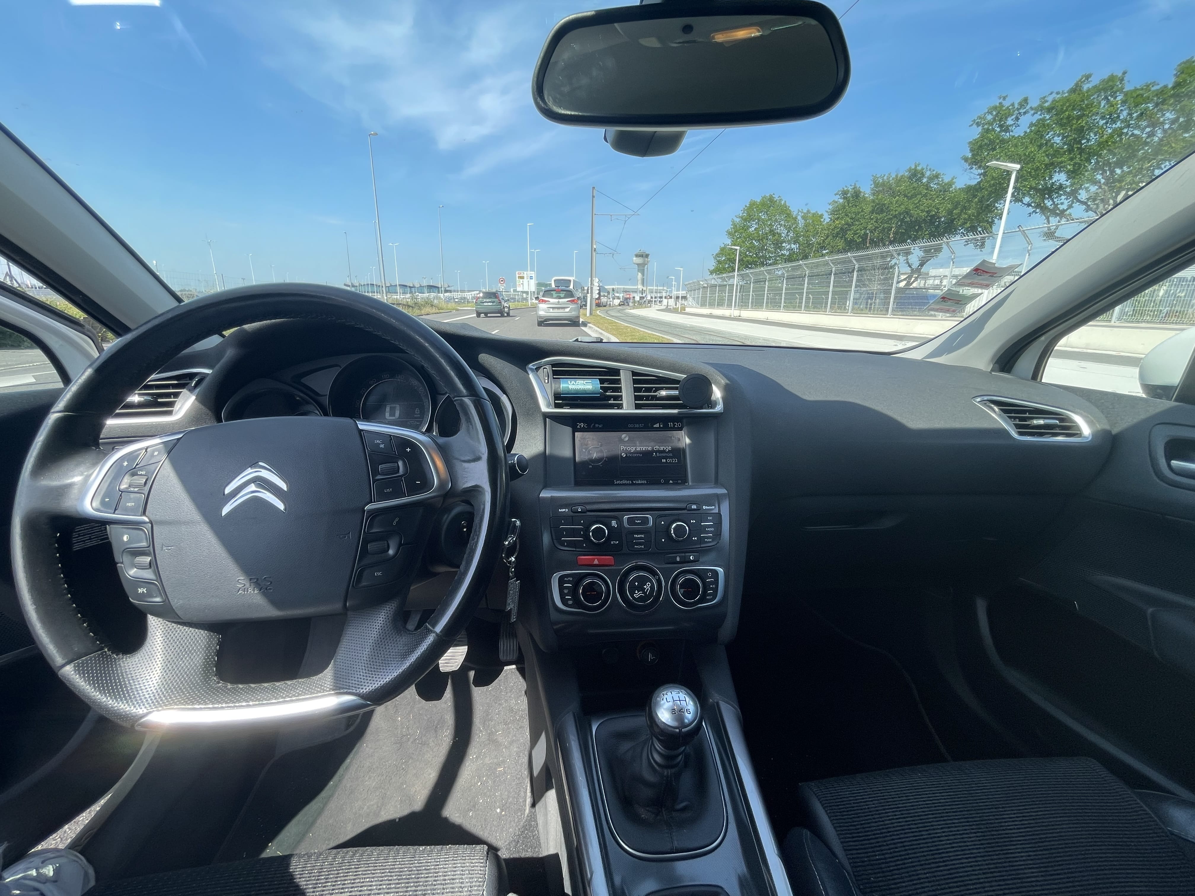 Citroen C4 avec Siège bébé