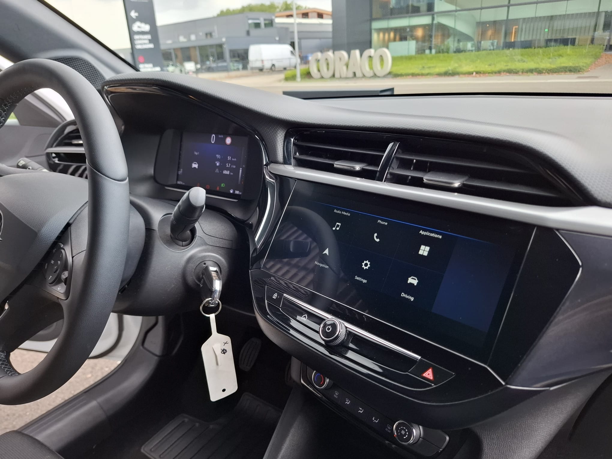 Opel Corsa met Bluetooth audio