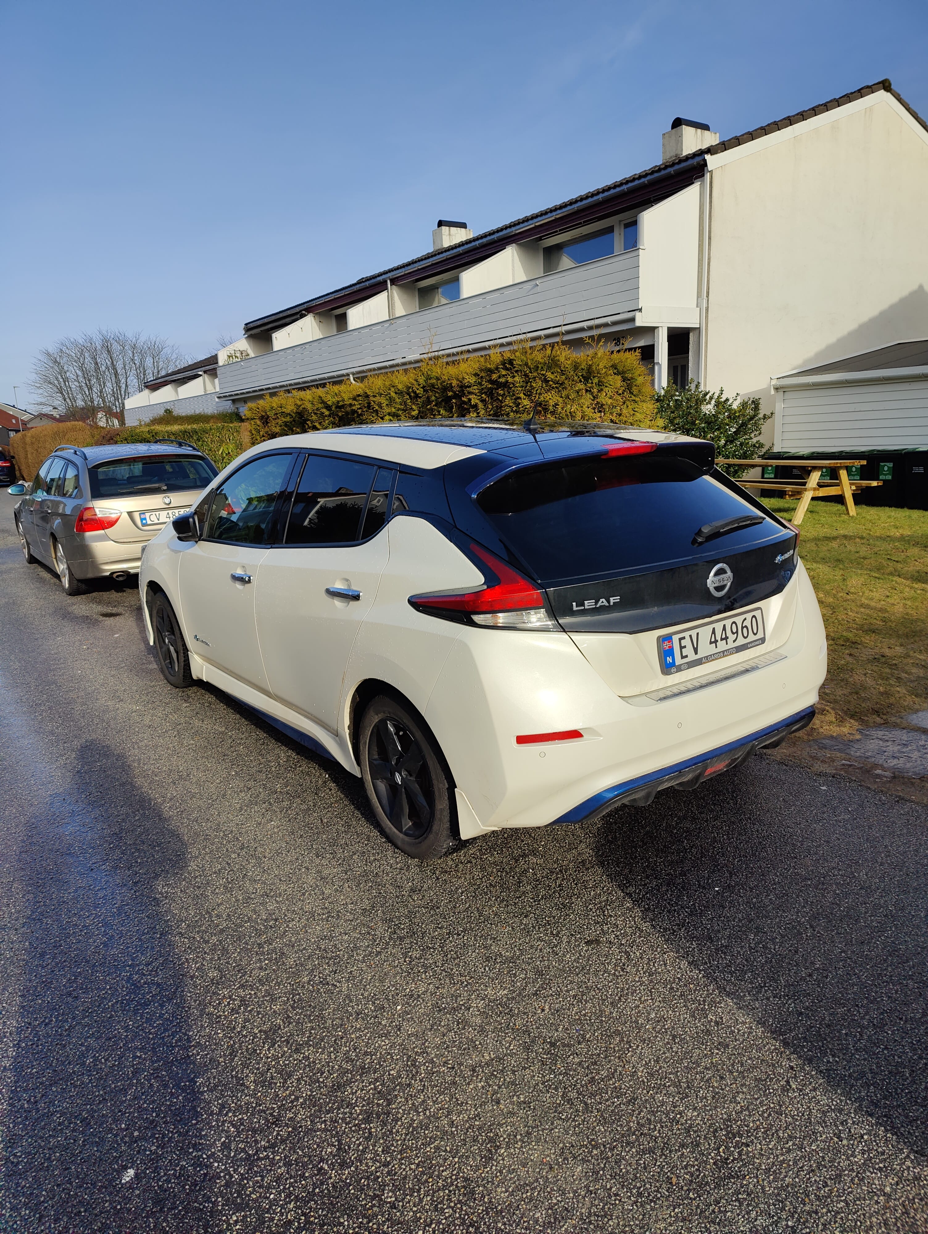 Nissan Leaf med GPS