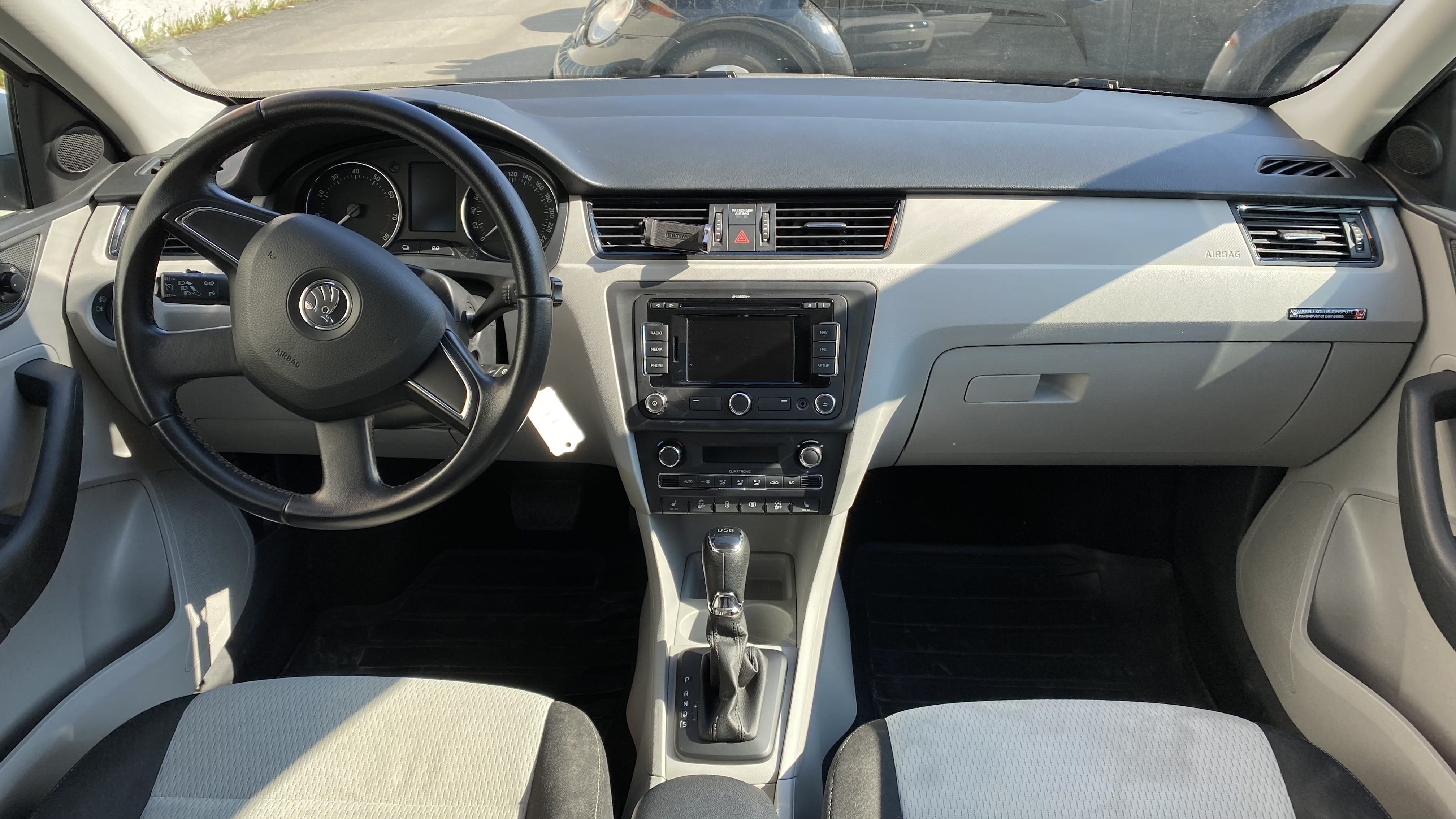 Skoda Rapid med Vinterdekk