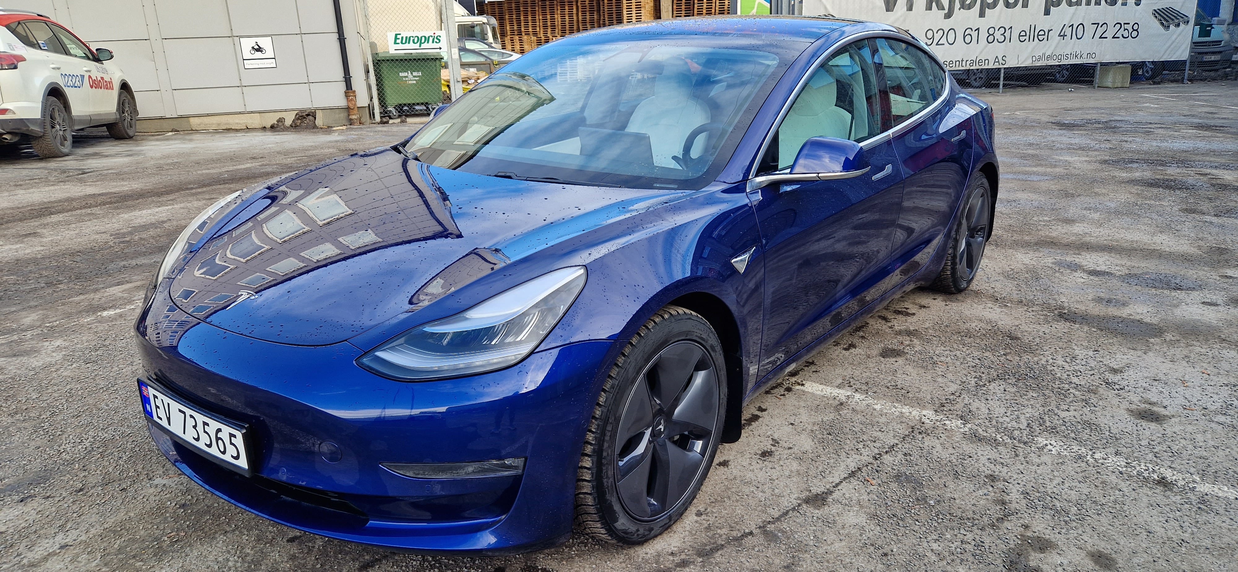 Tesla Model 3 Long Range Awd / FSD / Premium interiør og lyd, 2019, Elektrisk, automatisk