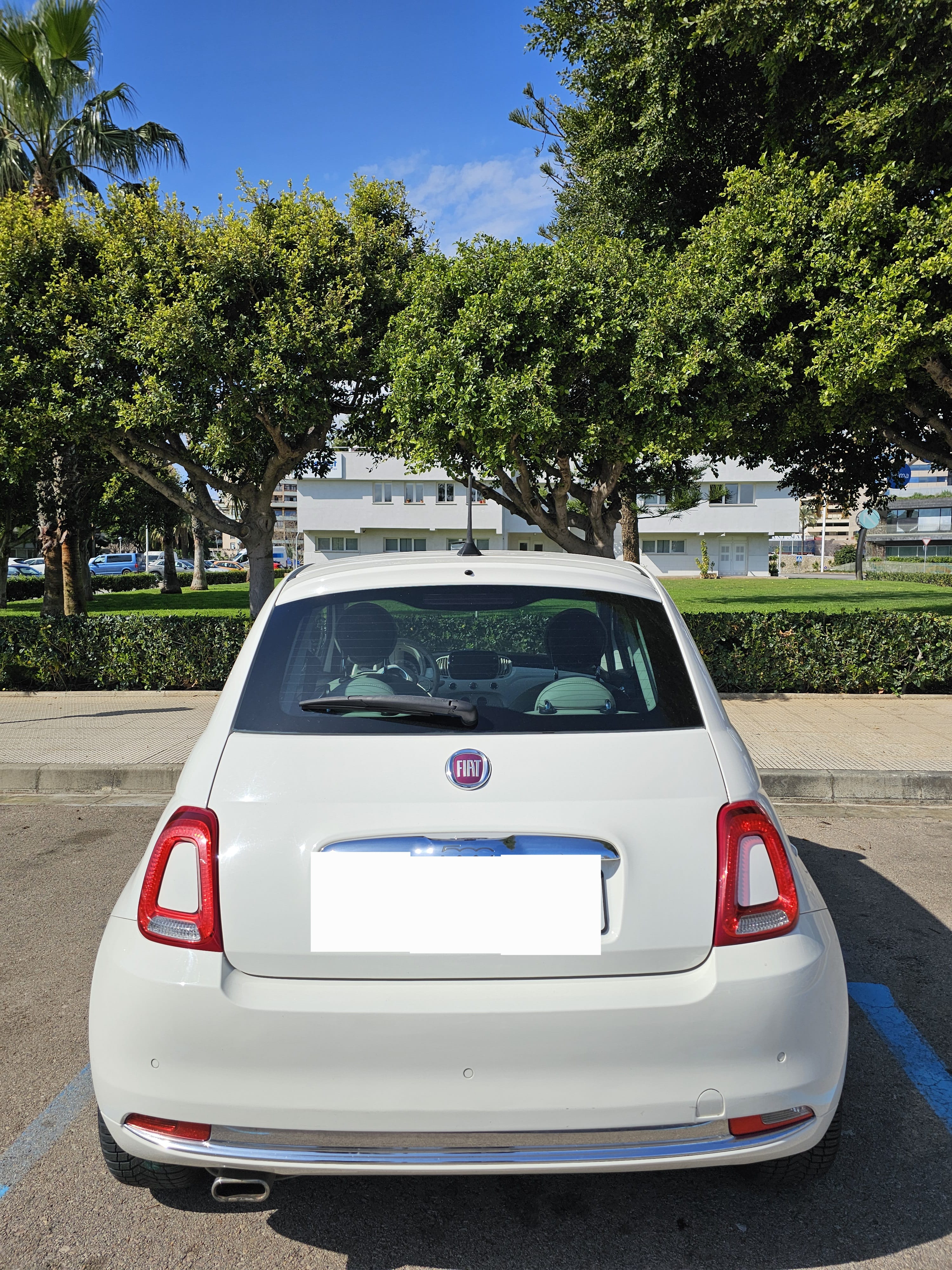 Fiat 500 avec GPS