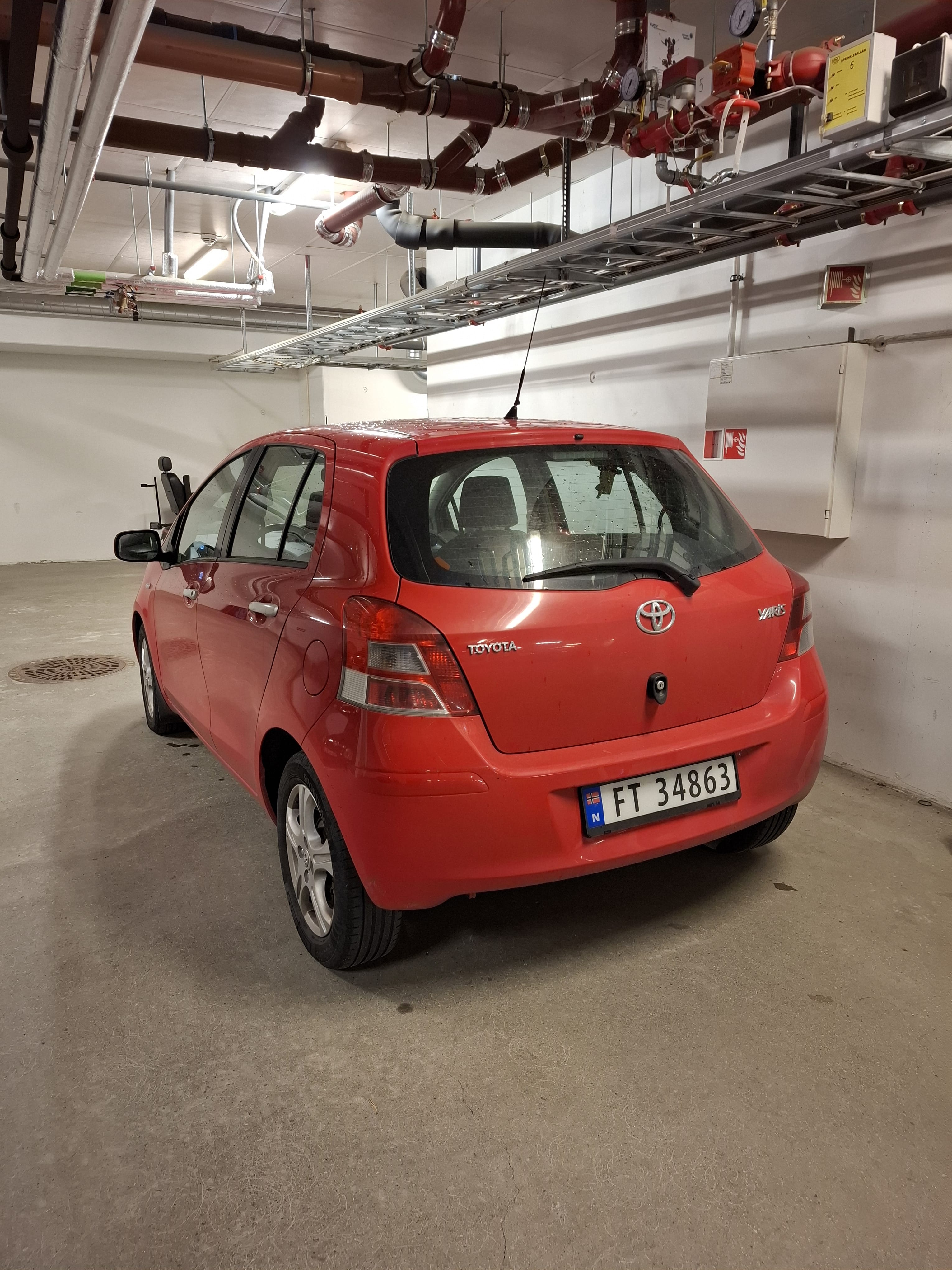 Toyota Yaris with Bluetooth audio
